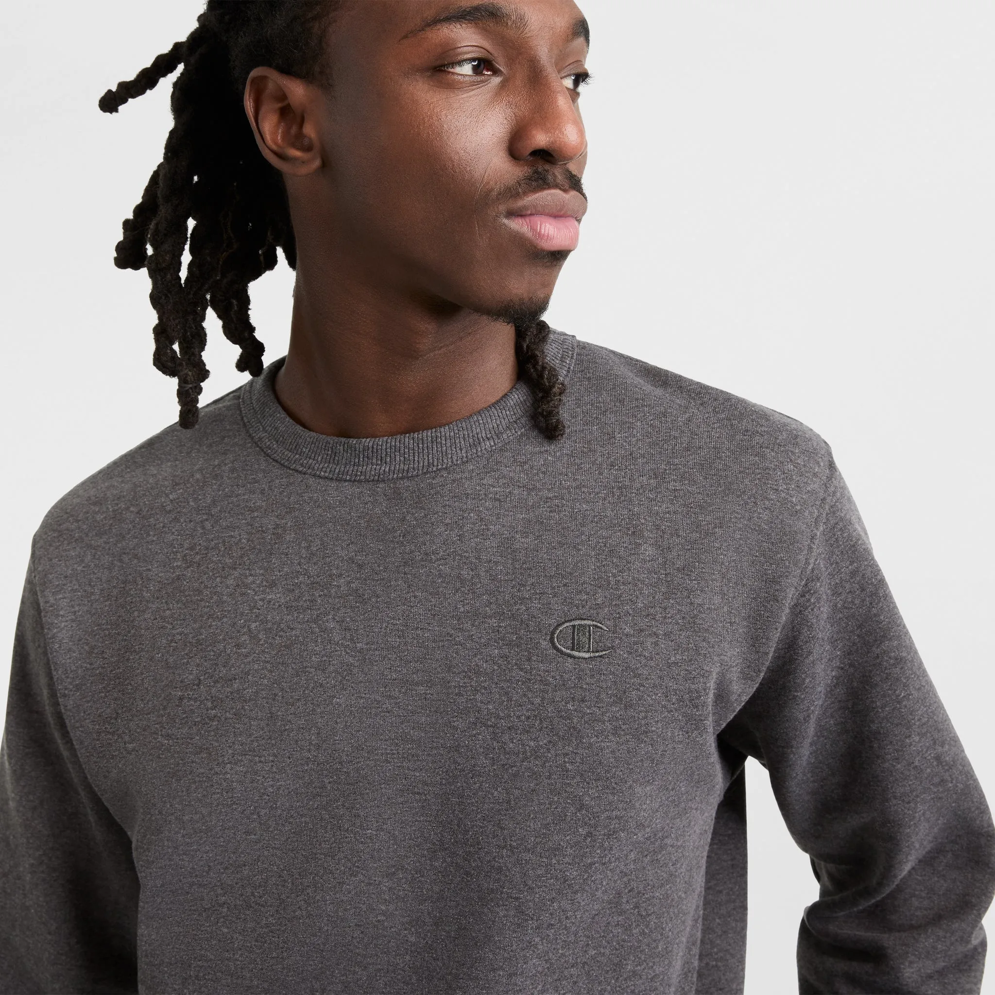 Powerblend Crewneck Sweatshirt, C Logo sold by Champion product image thumbnail 3