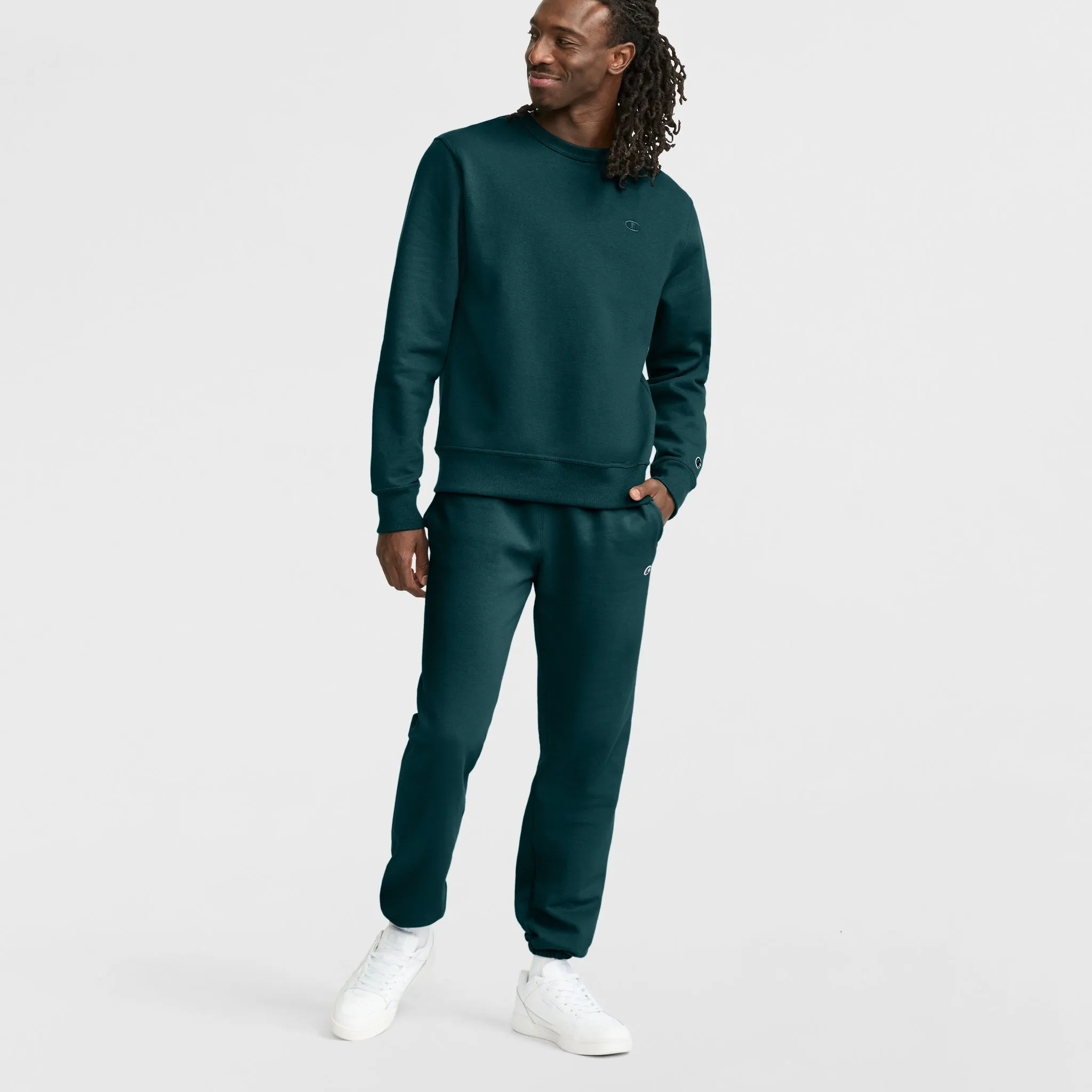 Powerblend Crewneck Sweatshirt, C Logo sold by Champion product image thumbnail 4