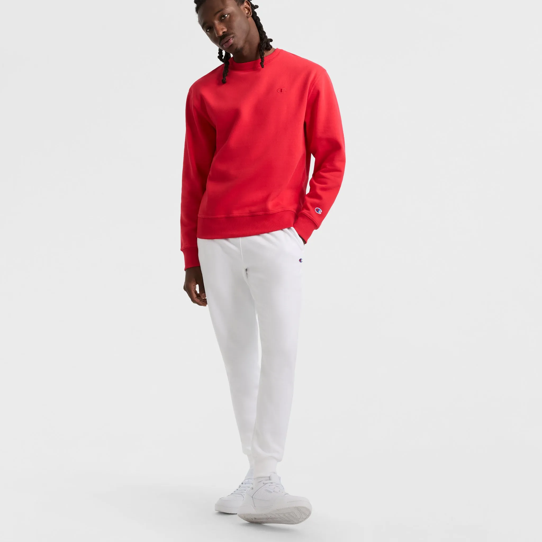 Powerblend Crewneck Sweatshirt, C Logo sold by Champion product image thumbnail 4