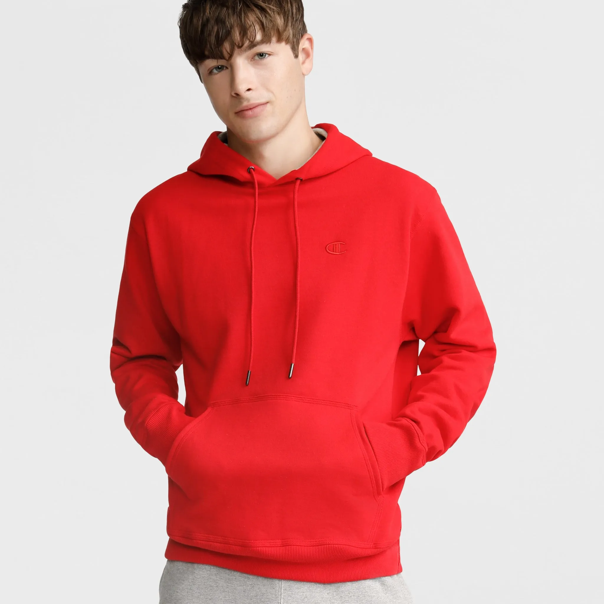 Powerblend Hoodie, C Logo sold by Champion