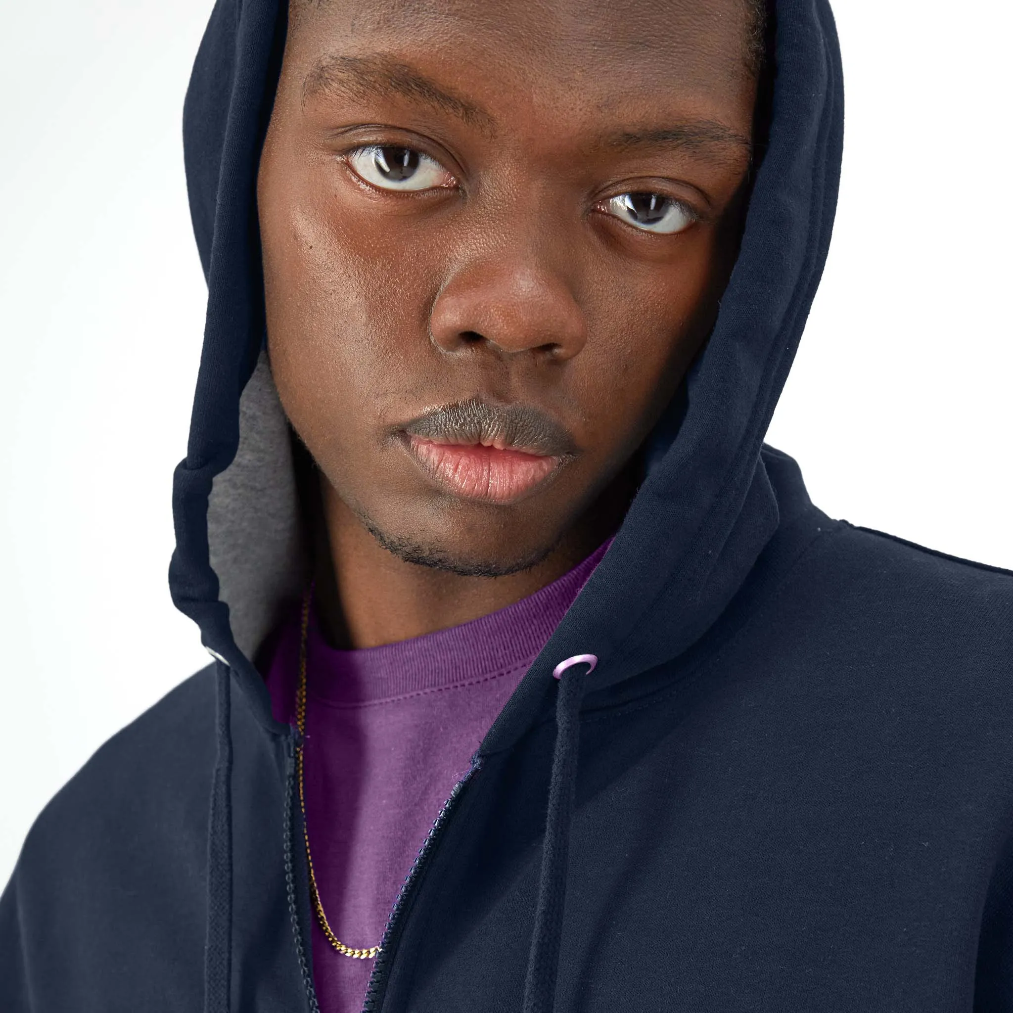 Powerblend Full-Zip Hoodie, C Logo sold by Champion product image thumbnail 4