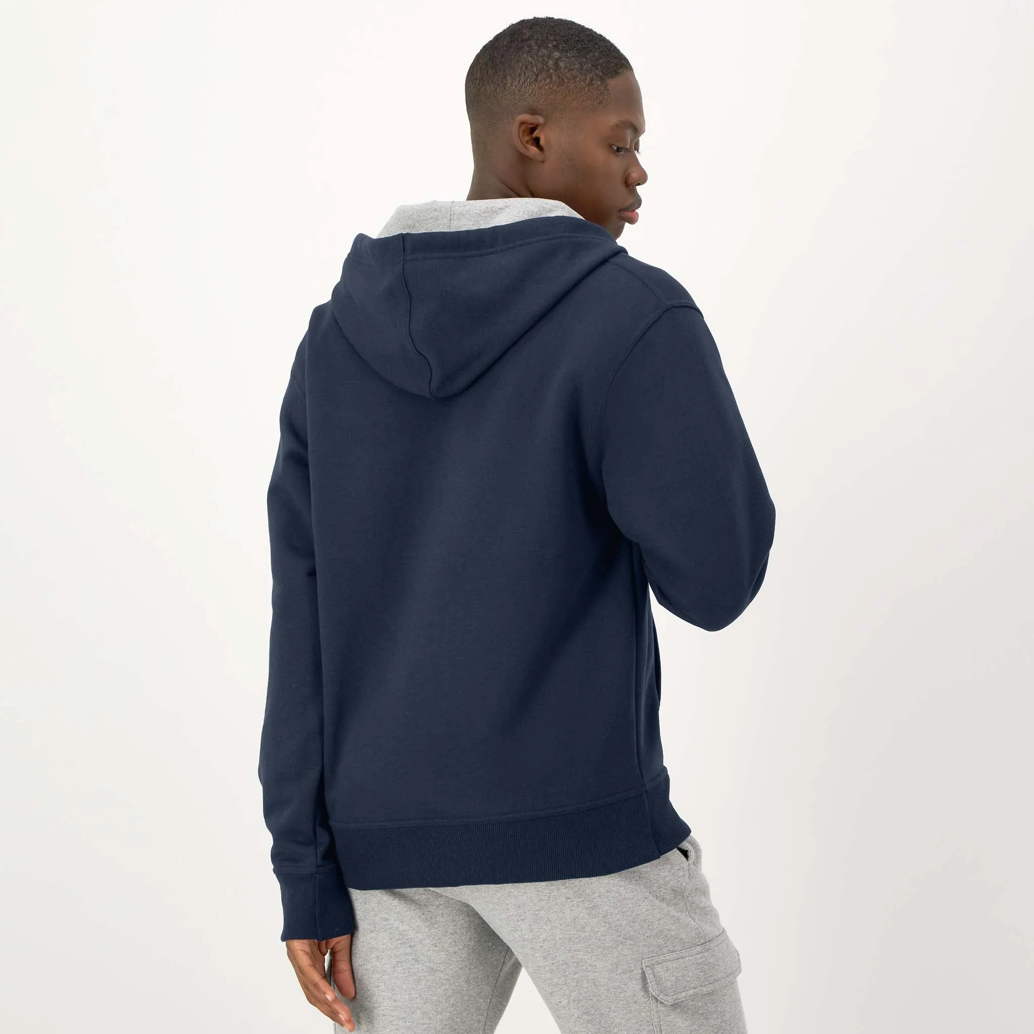 Powerblend Full-Zip Hoodie, C Logo sold by Champion product image thumbnail 3