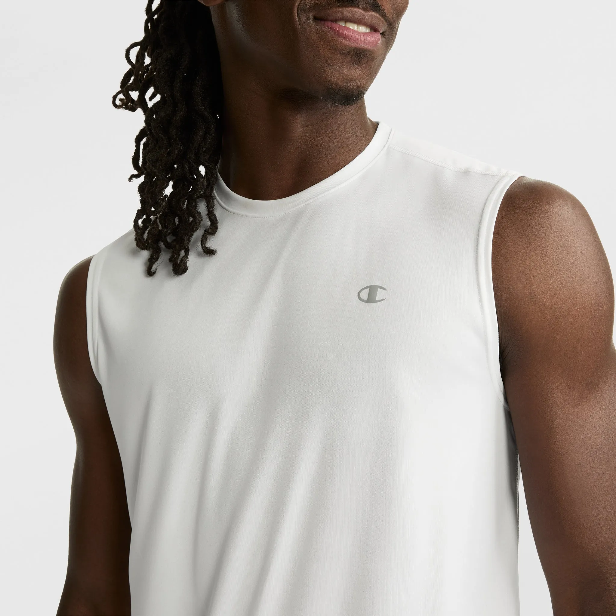 Sport Muscle Tank, Reflective C Logo sold by Champion product image thumbnail 3
