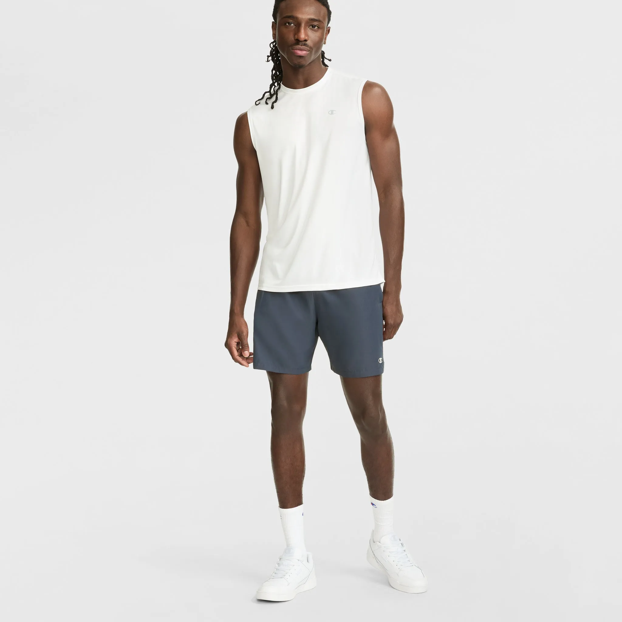 Sport Muscle Tank, Reflective C Logo sold by Champion product image thumbnail 4