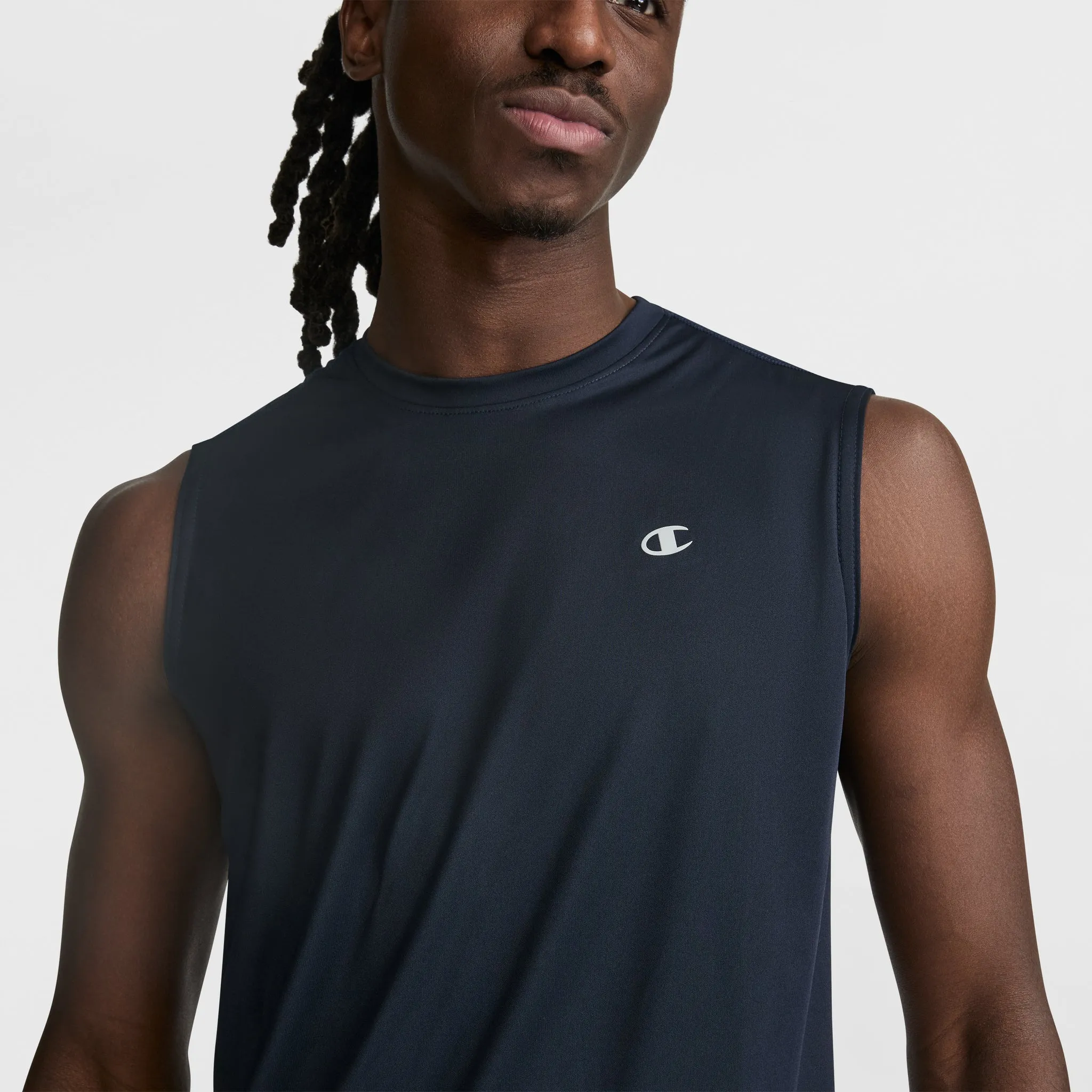 Sport Muscle Tank, Reflective C Logo sold by Champion product image thumbnail 3