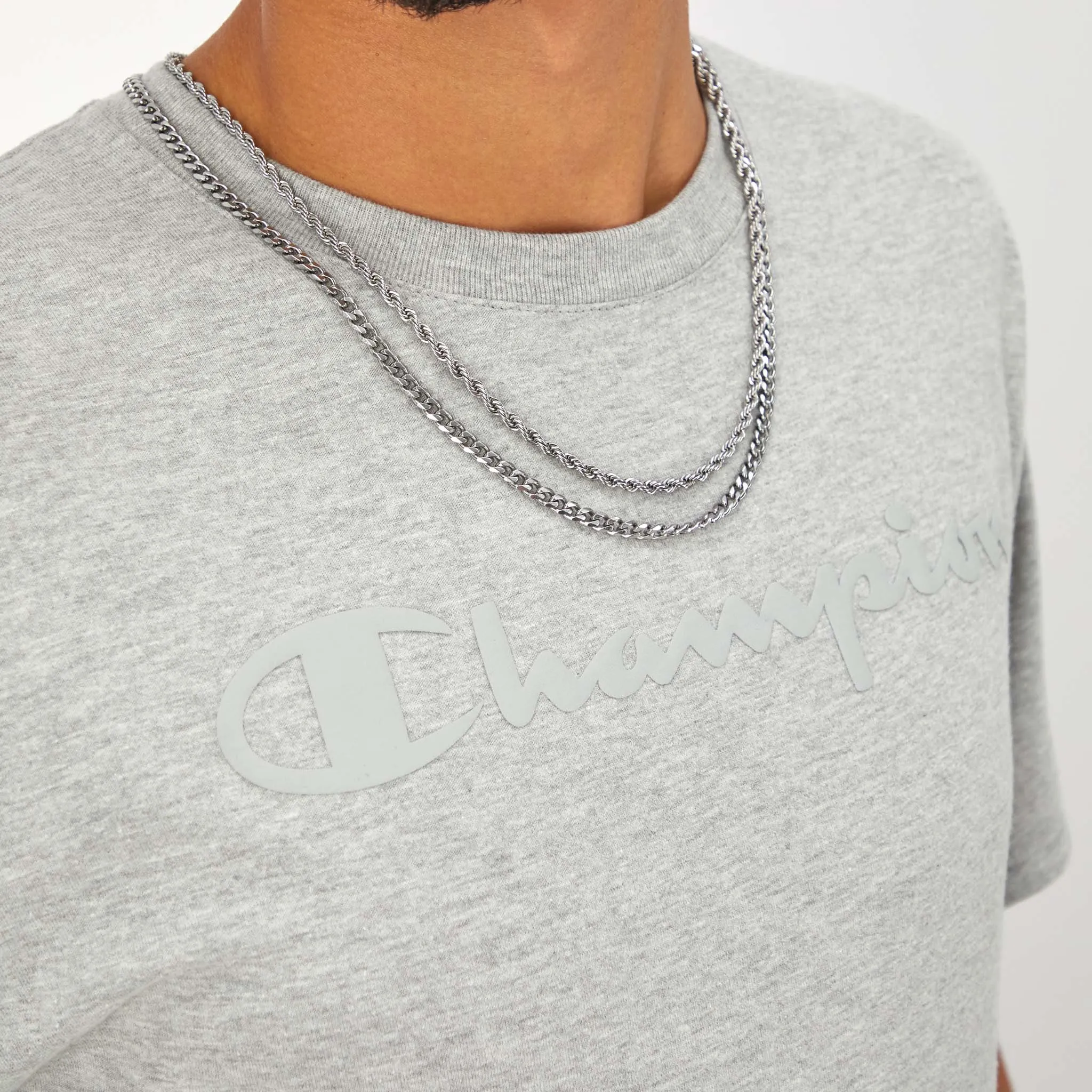 Classic Graphic T-Shirt, Tonal Script Logo sold by Champion product image thumbnail 4