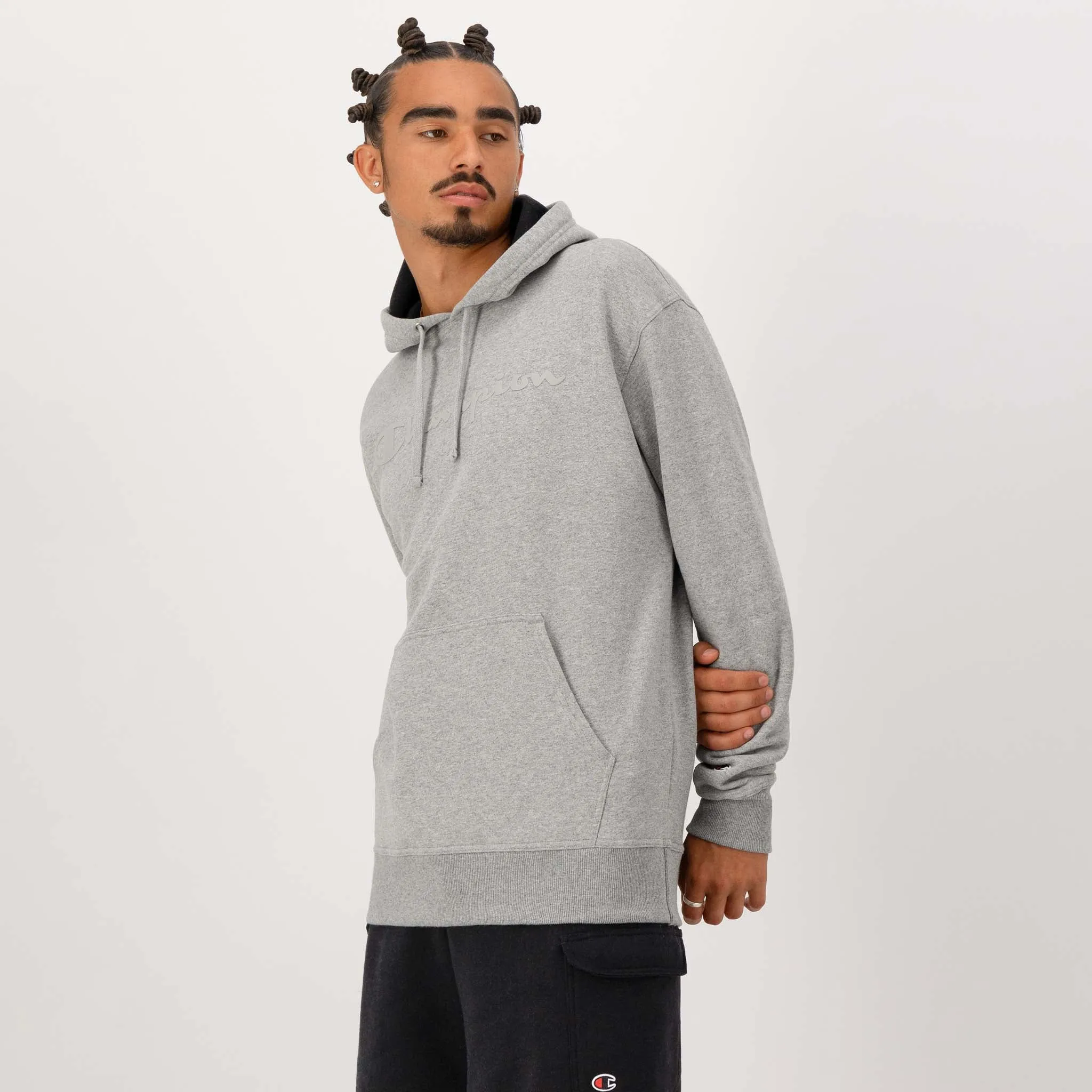 Powerblend Hoodie, Tonal Script Logo sold by Champion product image thumbnail 2