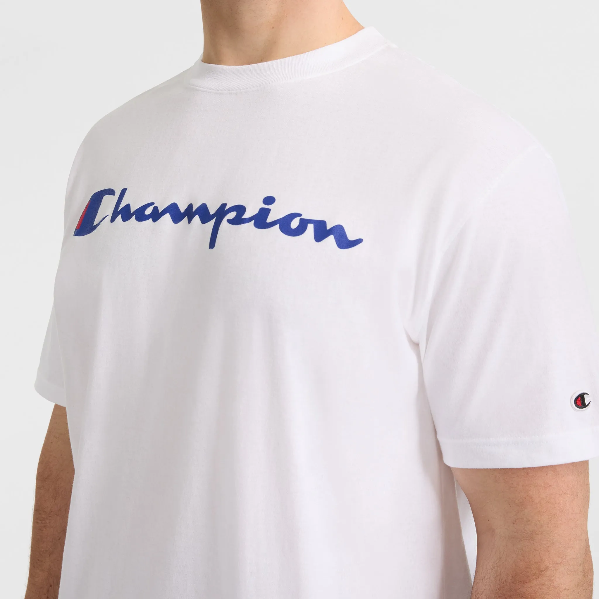 Classic Graphic T-Shirt, Script Logo - Big & Tall sold by Champion product image thumbnail 3
