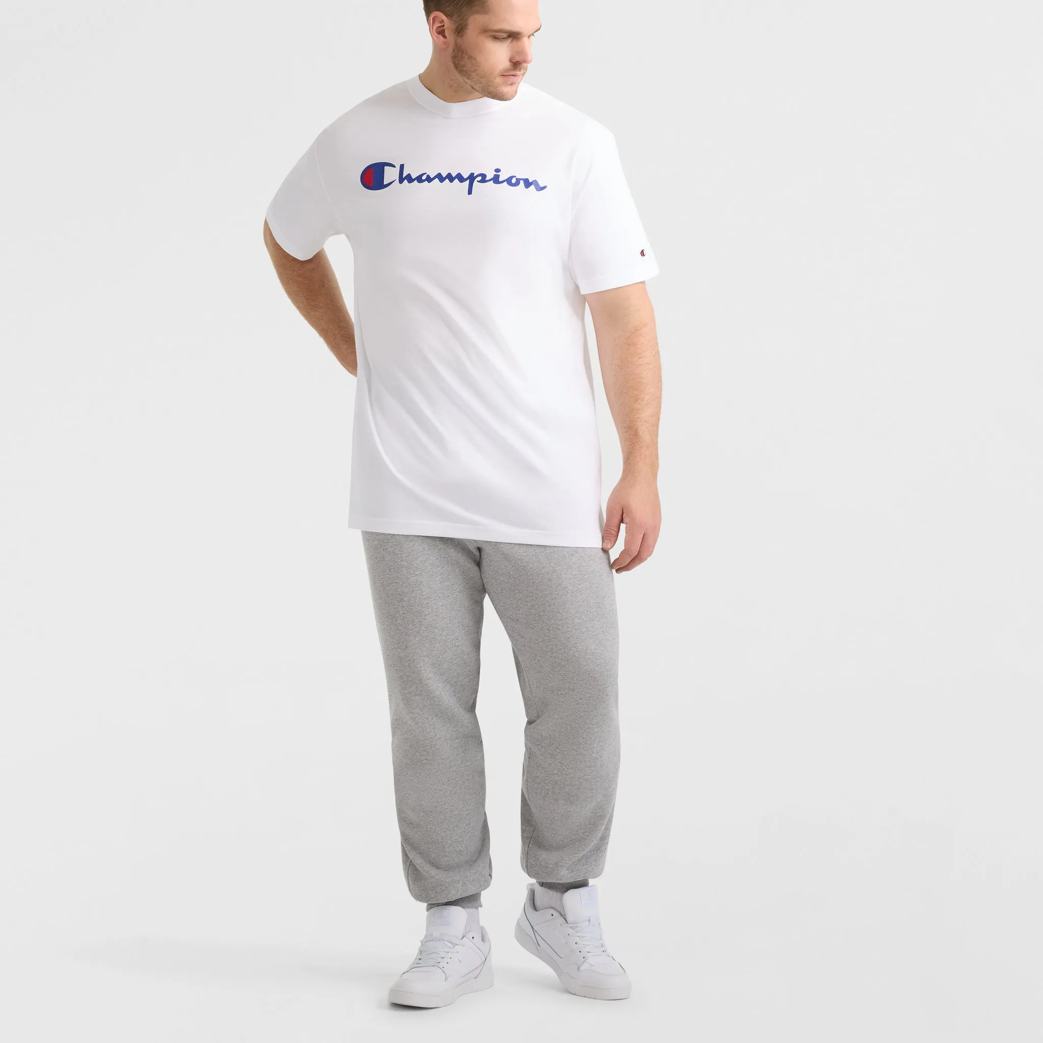 Classic Graphic T-Shirt, Script Logo - Big & Tall sold by Champion product image thumbnail 4