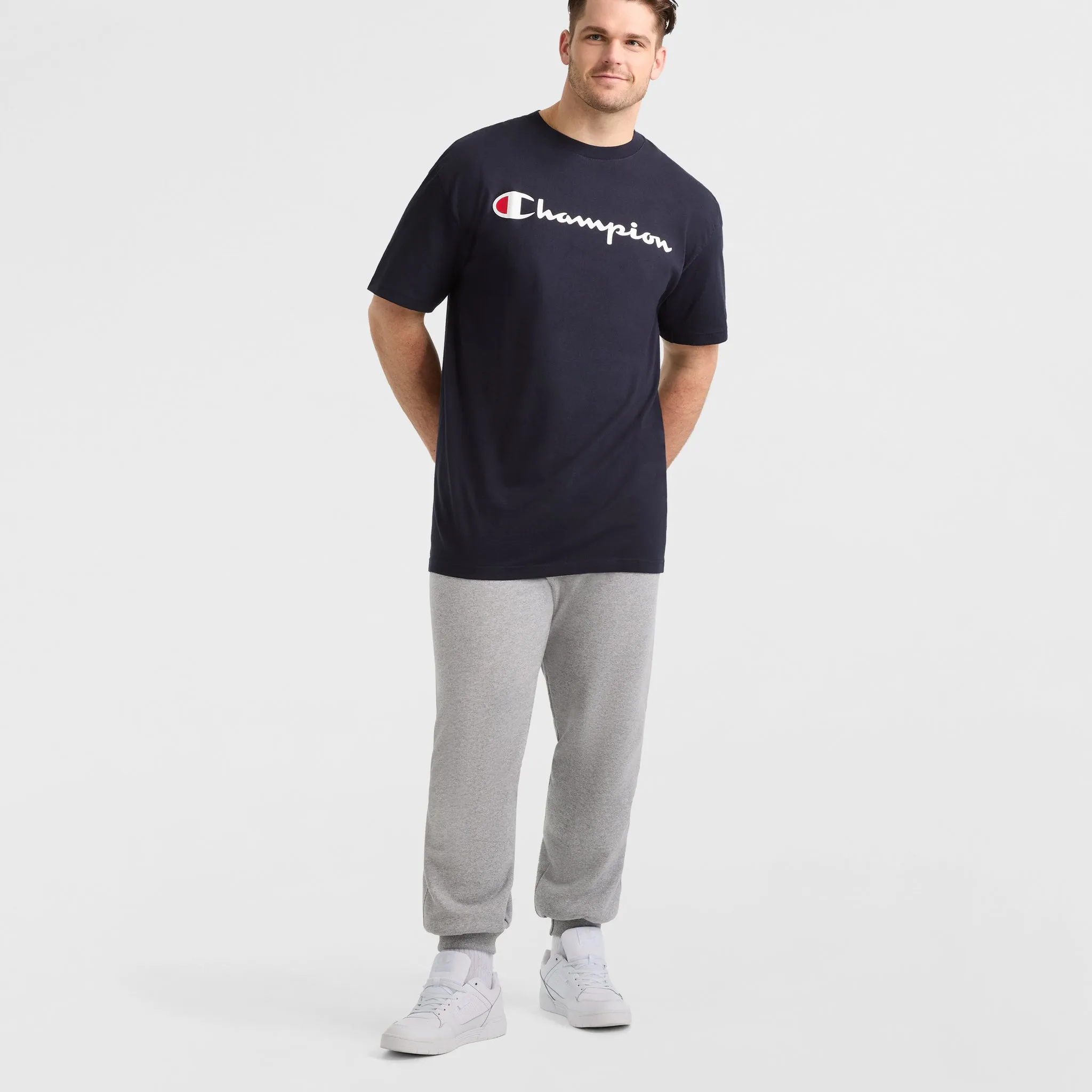 Classic Graphic T-Shirt, Script Logo - Big & Tall sold by Champion product image thumbnail 4