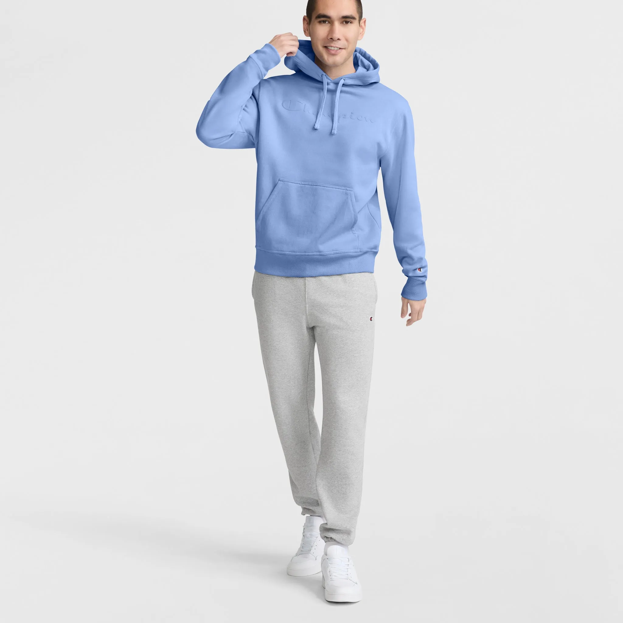 Powerblend Hoodie, Tonal Script Logo sold by Champion product image thumbnail 2