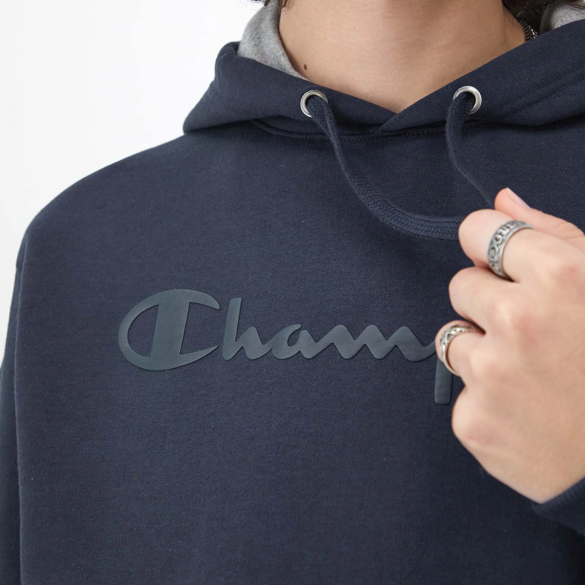 Powerblend Hoodie, Tonal Script Logo sold by Champion product image thumbnail 4