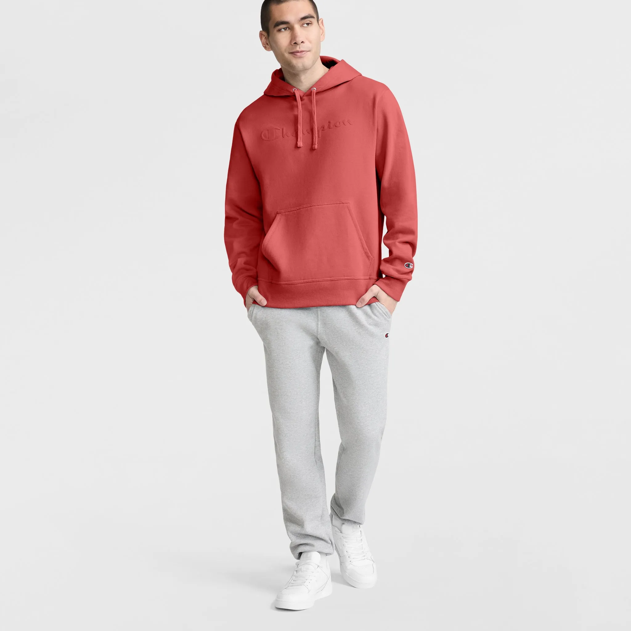 Powerblend Hoodie, Tonal Script Logo sold by Champion product image thumbnail 4