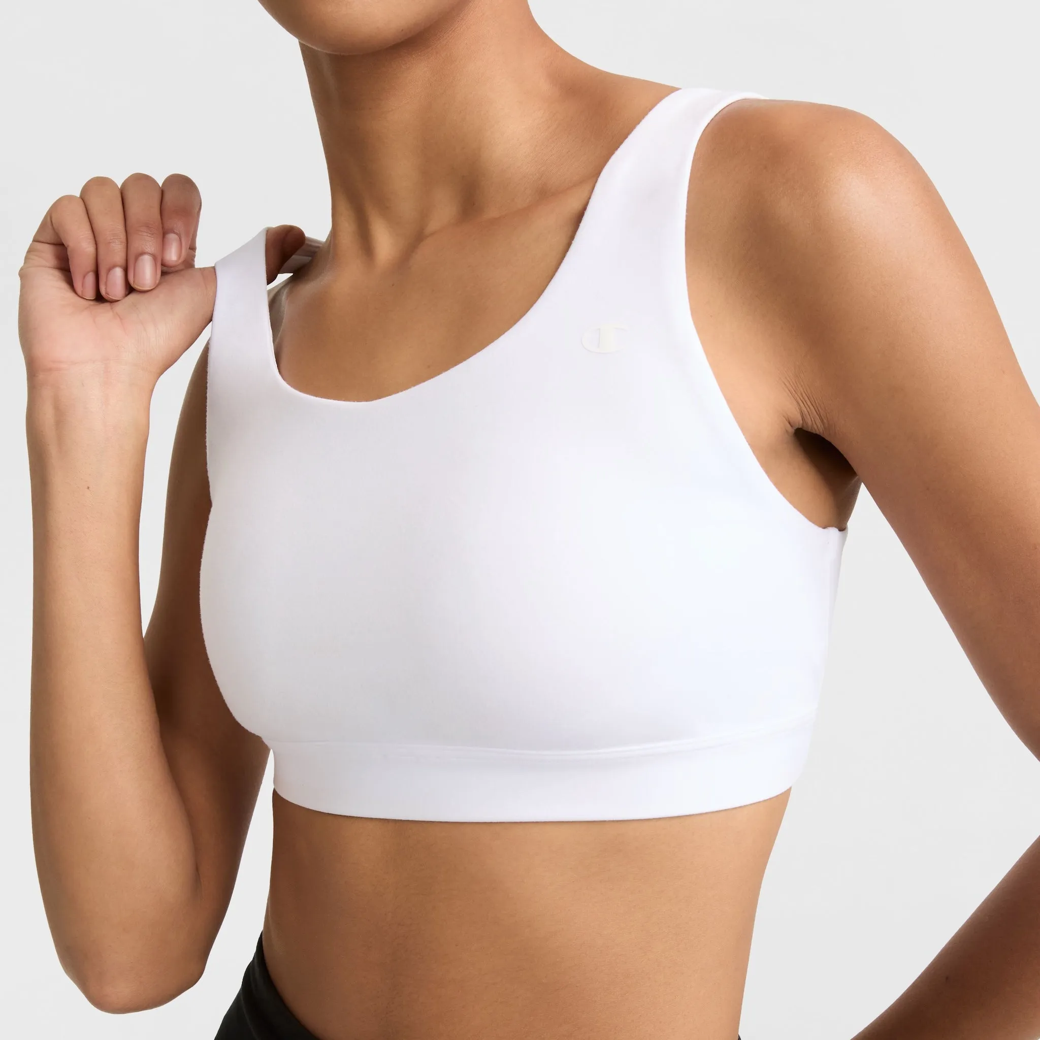 Soft Touch Sports Bra, C Logo sold by Champion product image thumbnail 3