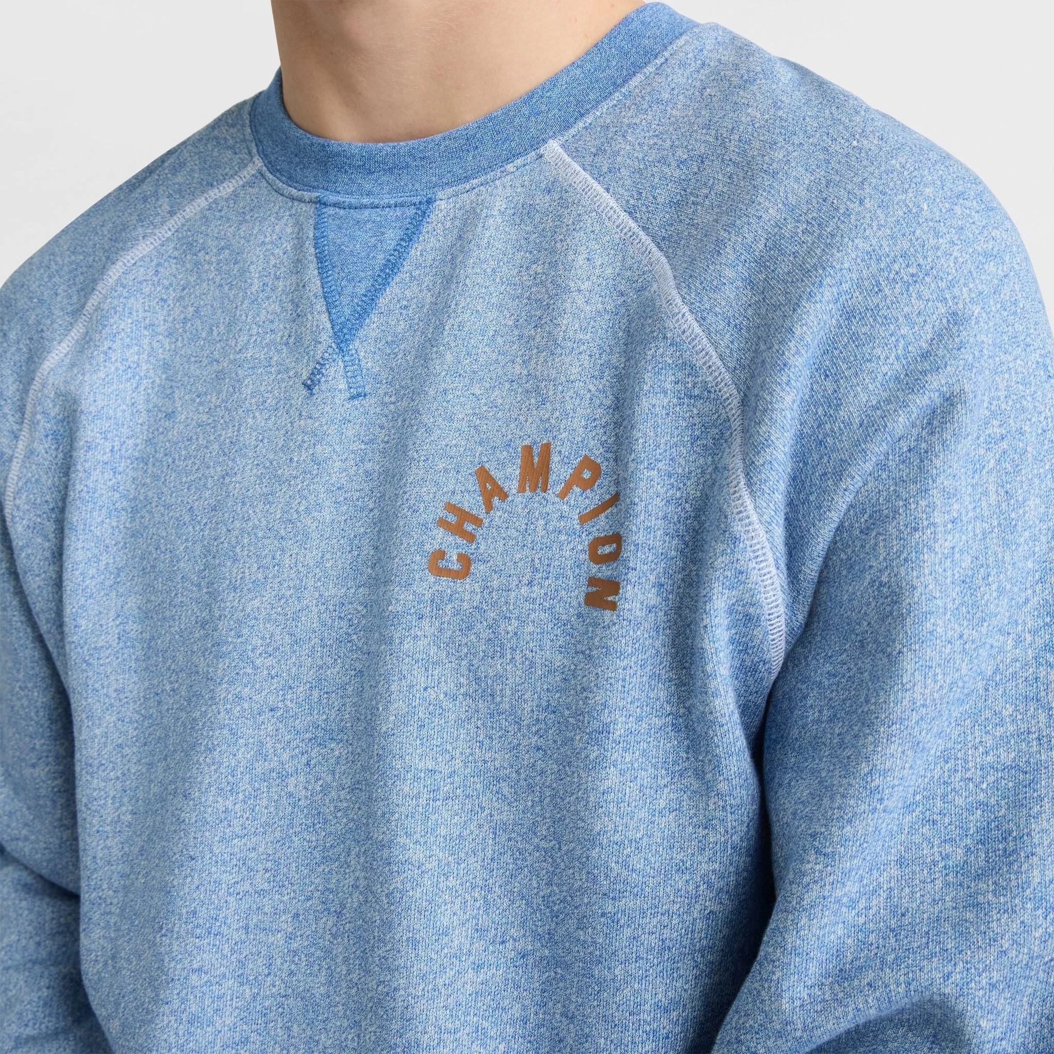 Yearbook Raglan Crewneck Sweatshirt, Small Arch sold by Champion product image thumbnail 3