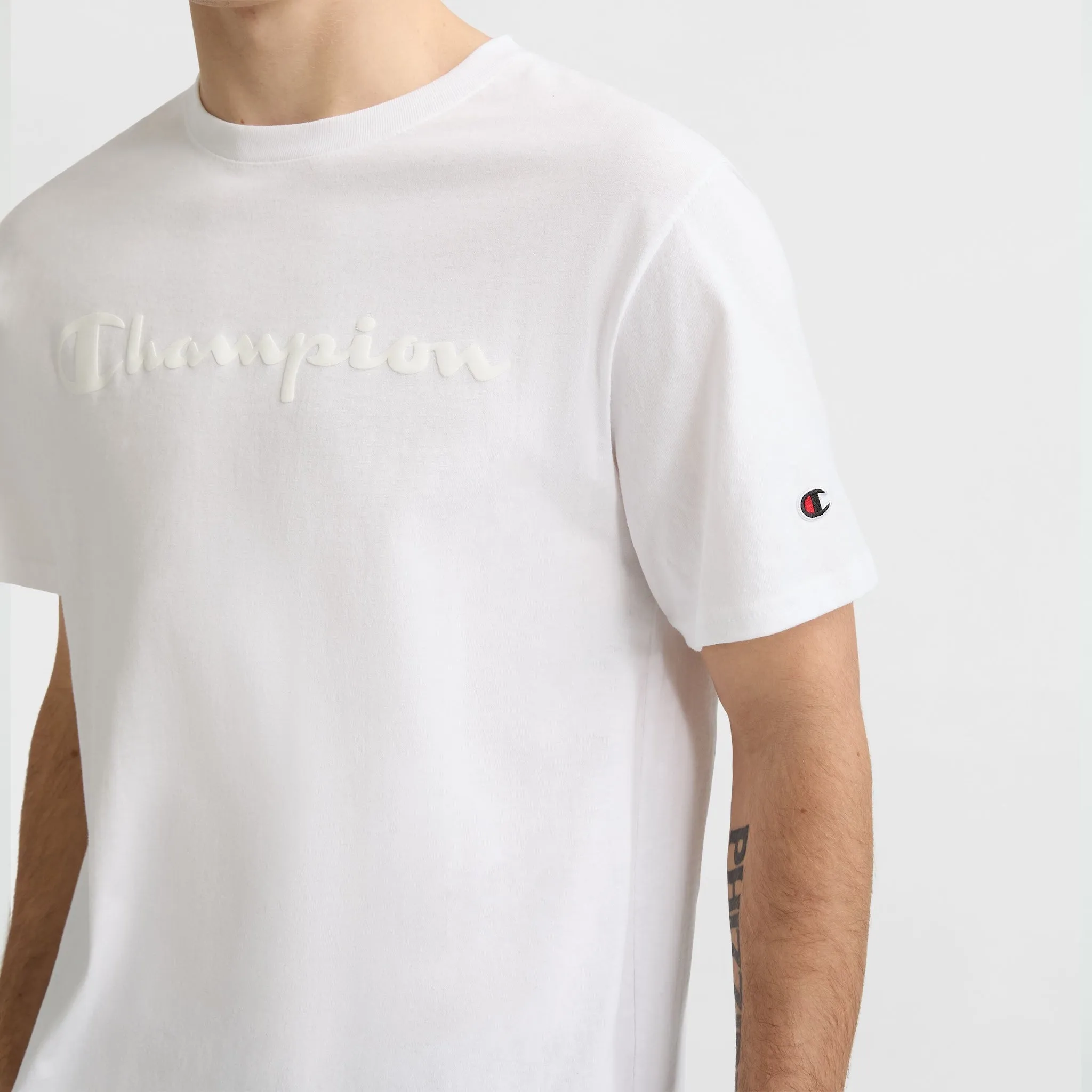Classic Graphic T-Shirt, Tonal Script Logo sold by Champion product image thumbnail 3
