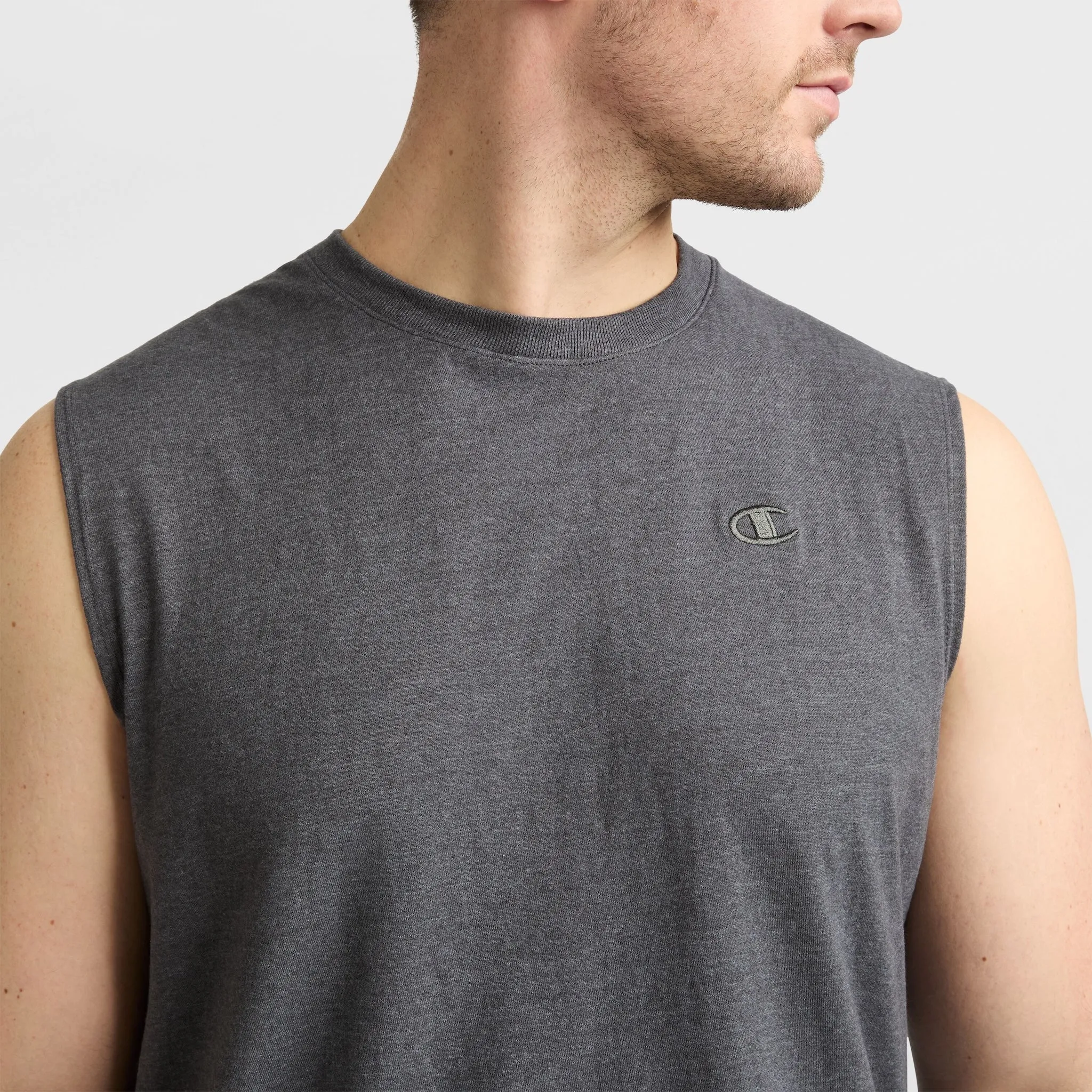 Classic Muscle Tank, C Logo - Big & Tall sold by Champion product image thumbnail 3