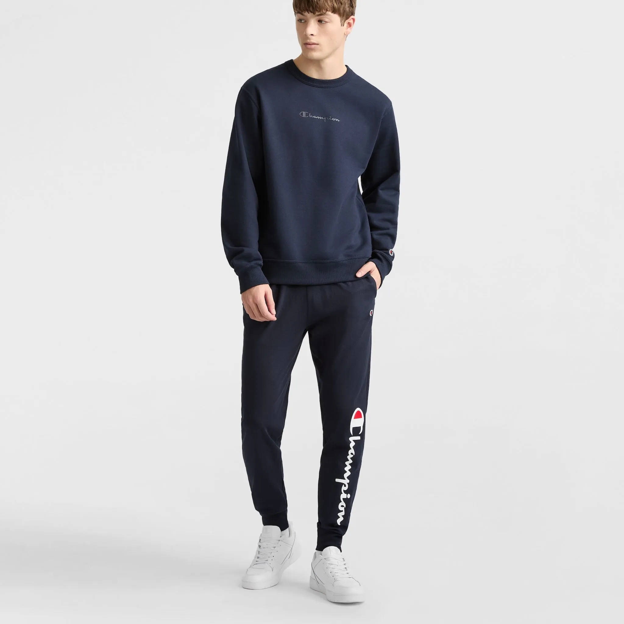 Powerblend Crewneck Sweatshirt, Tonal Script Logo sold by Champion product image thumbnail 4