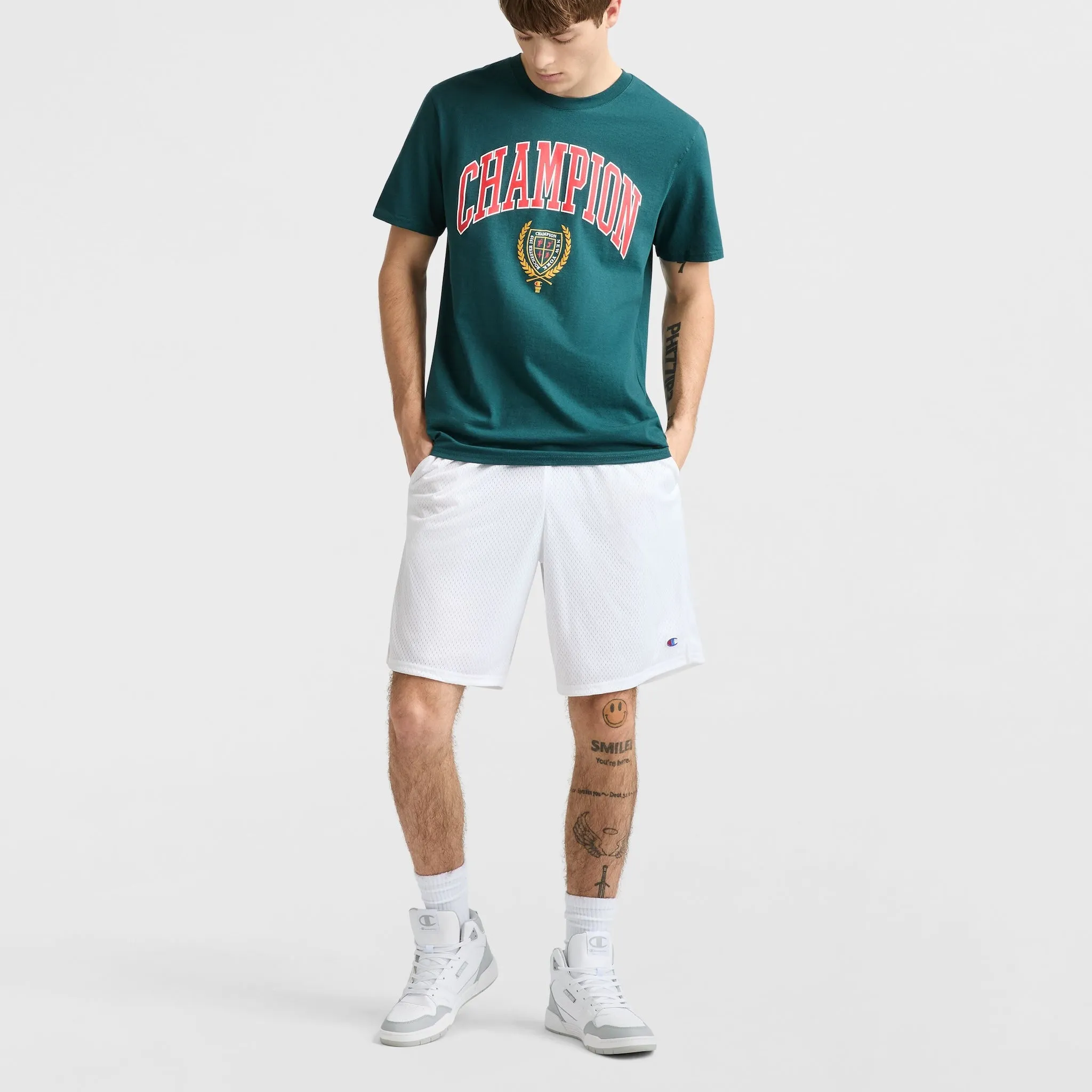 Classic Graphic T-Shirt, Block Arch & Seal sold by Champion product image thumbnail 4
