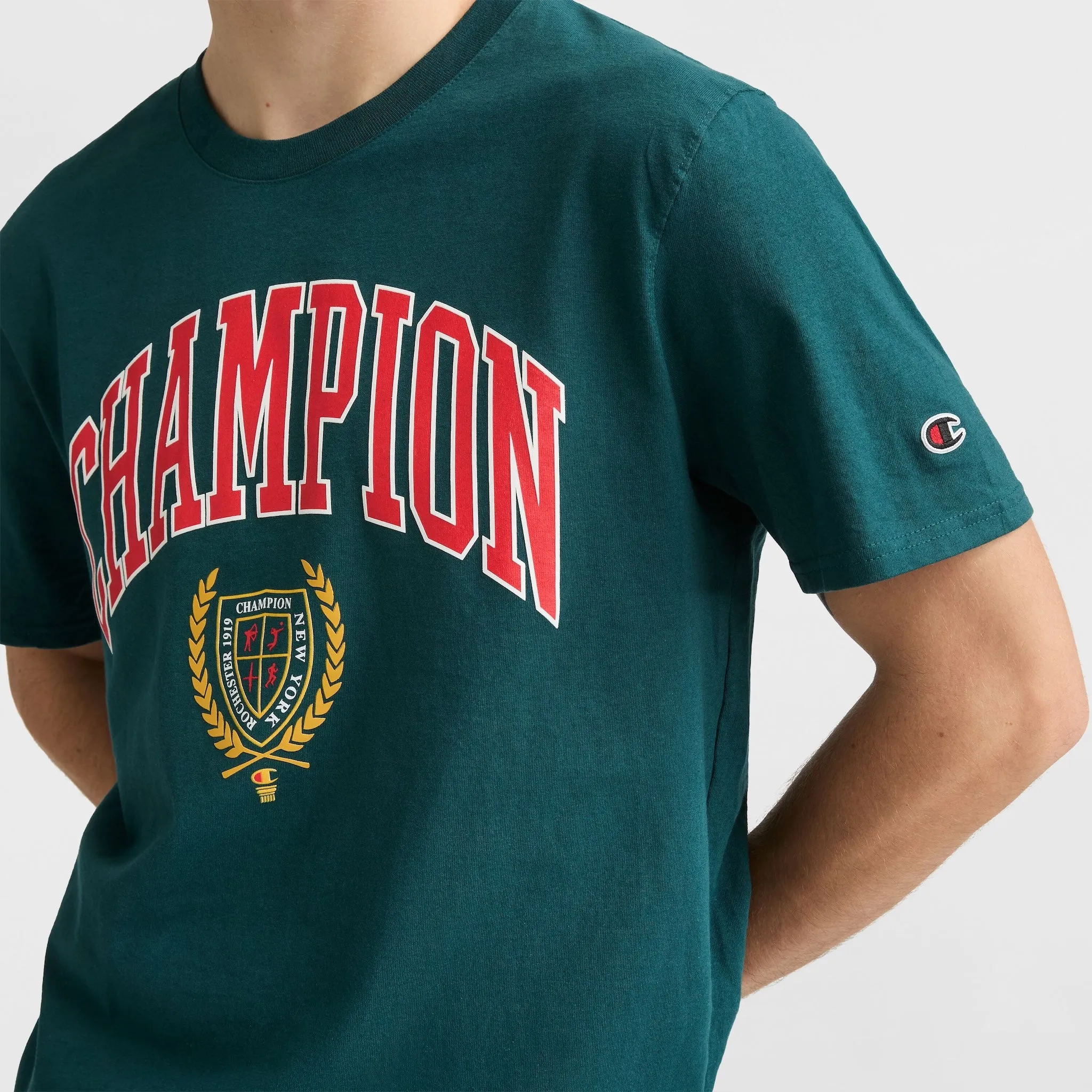 Classic Graphic T-Shirt, Block Arch & Seal sold by Champion product image thumbnail 3