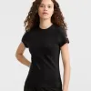 Slim Ribbed Tee, Iconic C Patch sold by Champion
