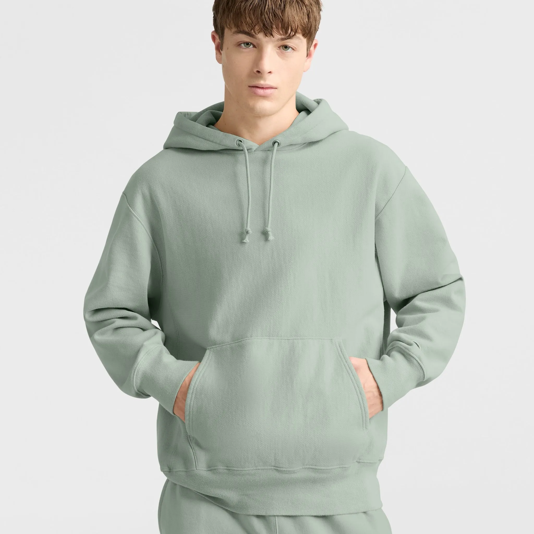 Reverse Weave Dropped Shoulder Hoodie sold by Champion