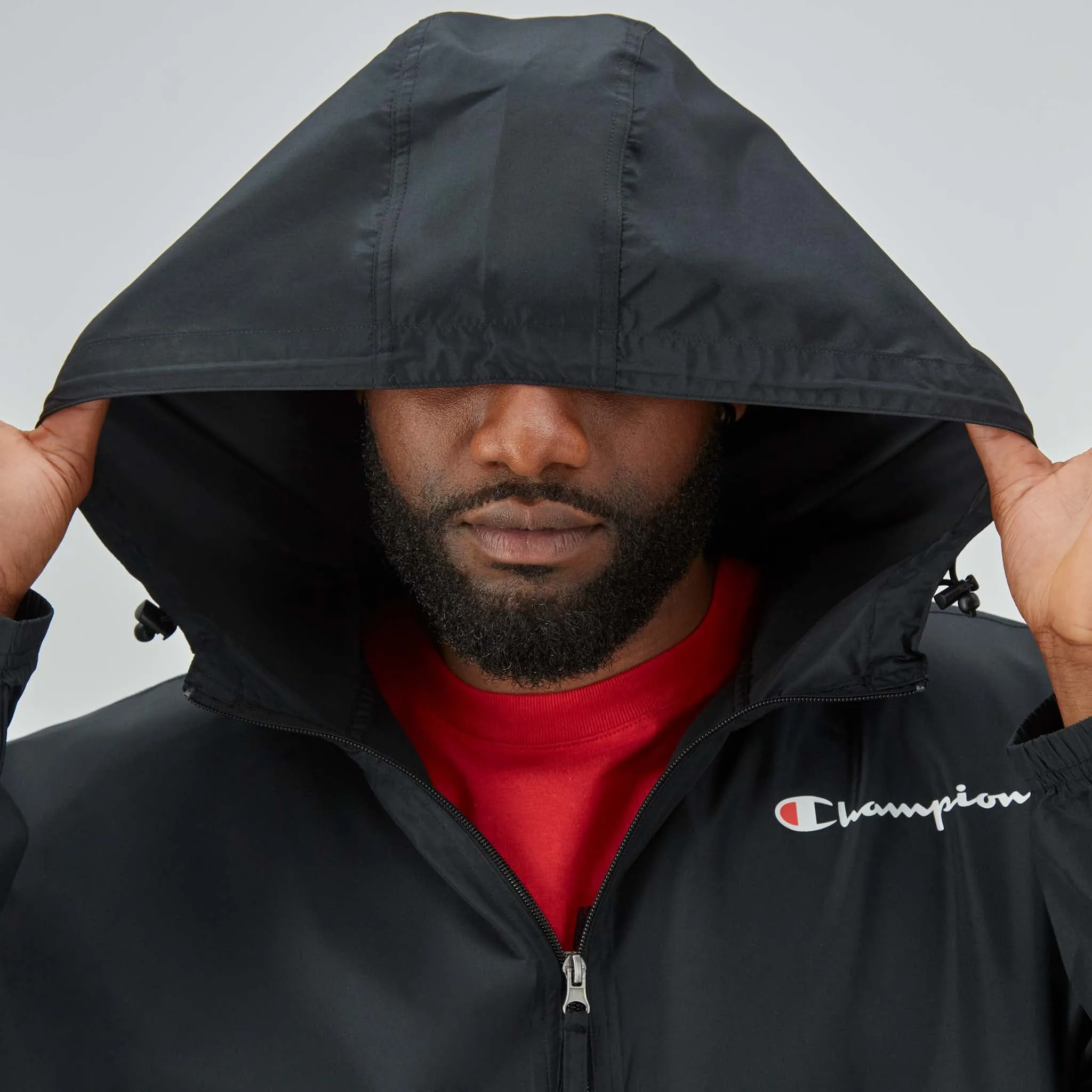 Stadium Packable Jacket, Script Logo - Big & Tall sold by Champion product image thumbnail 4