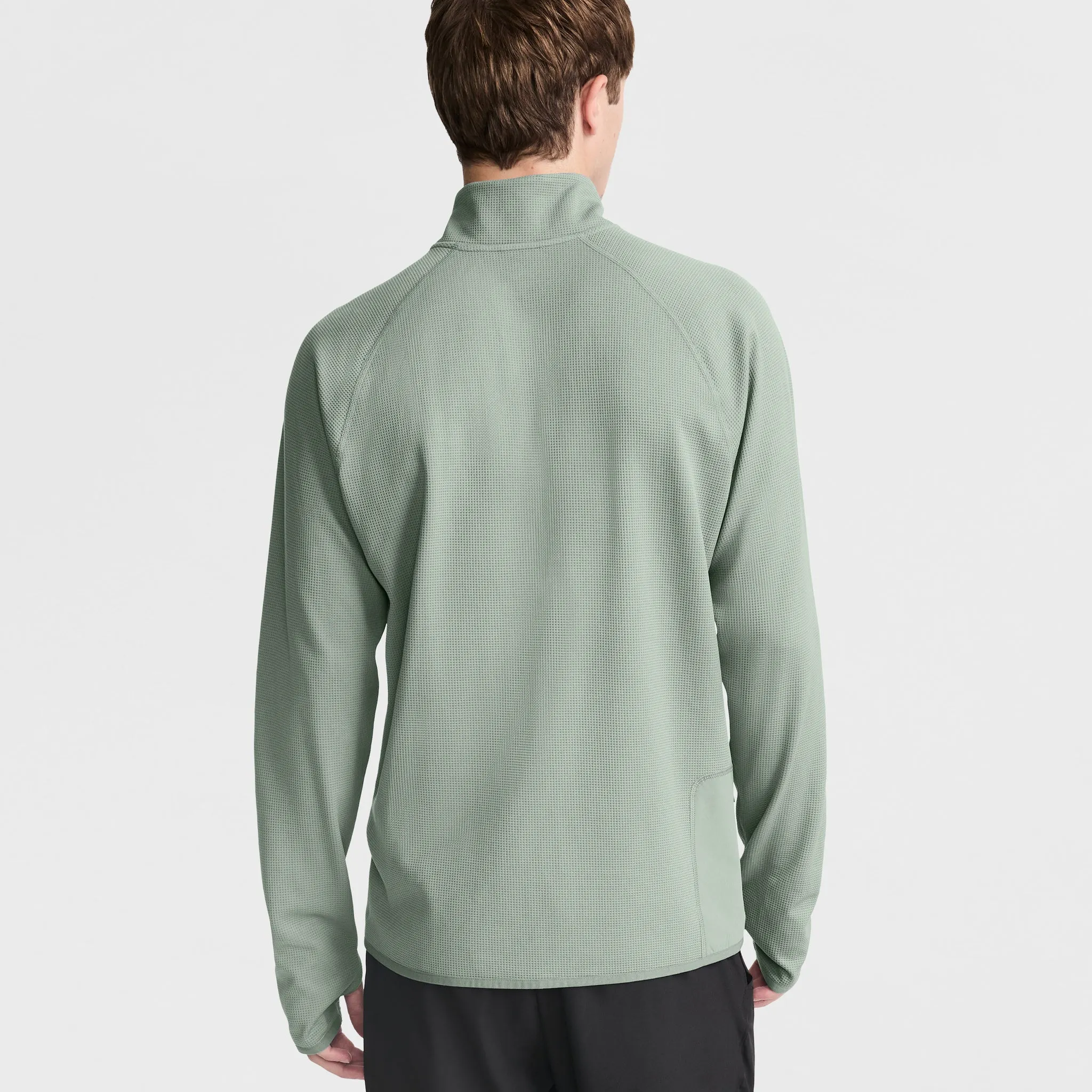 C-VPR 1/4 Zip Waffle Knit Pullover, Reflective C Logo sold by Champion product image thumbnail 2