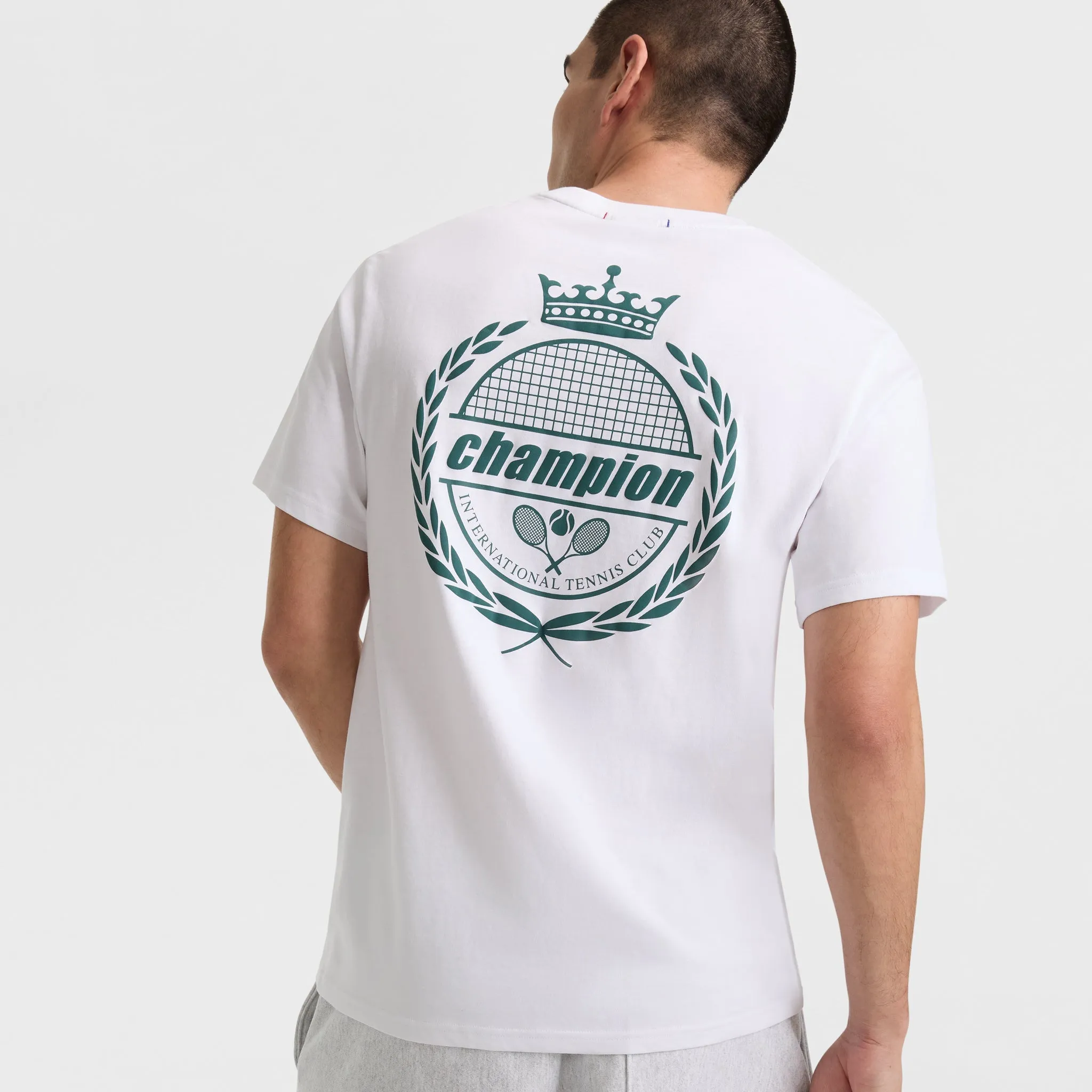 Rochester Short-Sleeve T-Shirt, Tennis Crest sold by Champion product image thumbnail 2