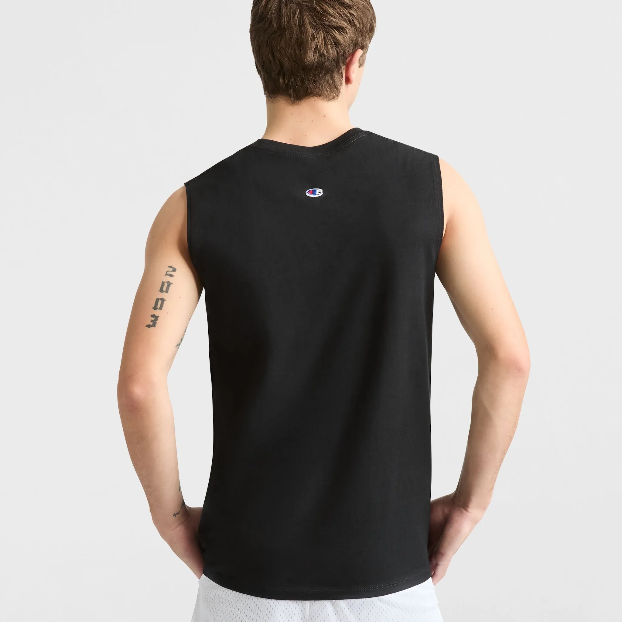 Classic Graphic Muscle Tank, USA Flag Script sold by Champion product image thumbnail 2