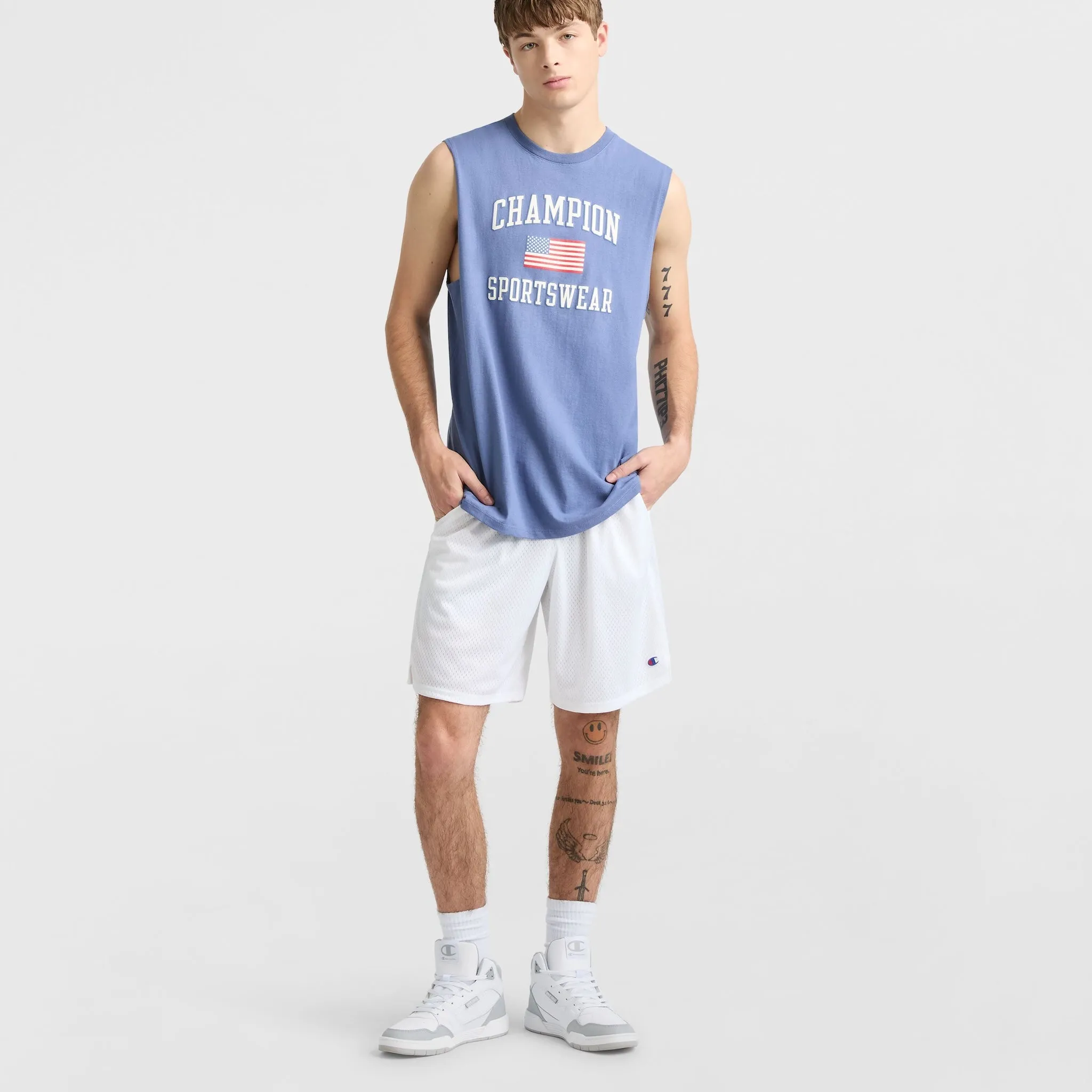 Classic Graphic Muscle Tank, USA Sportswear sold by Champion product image thumbnail 5
