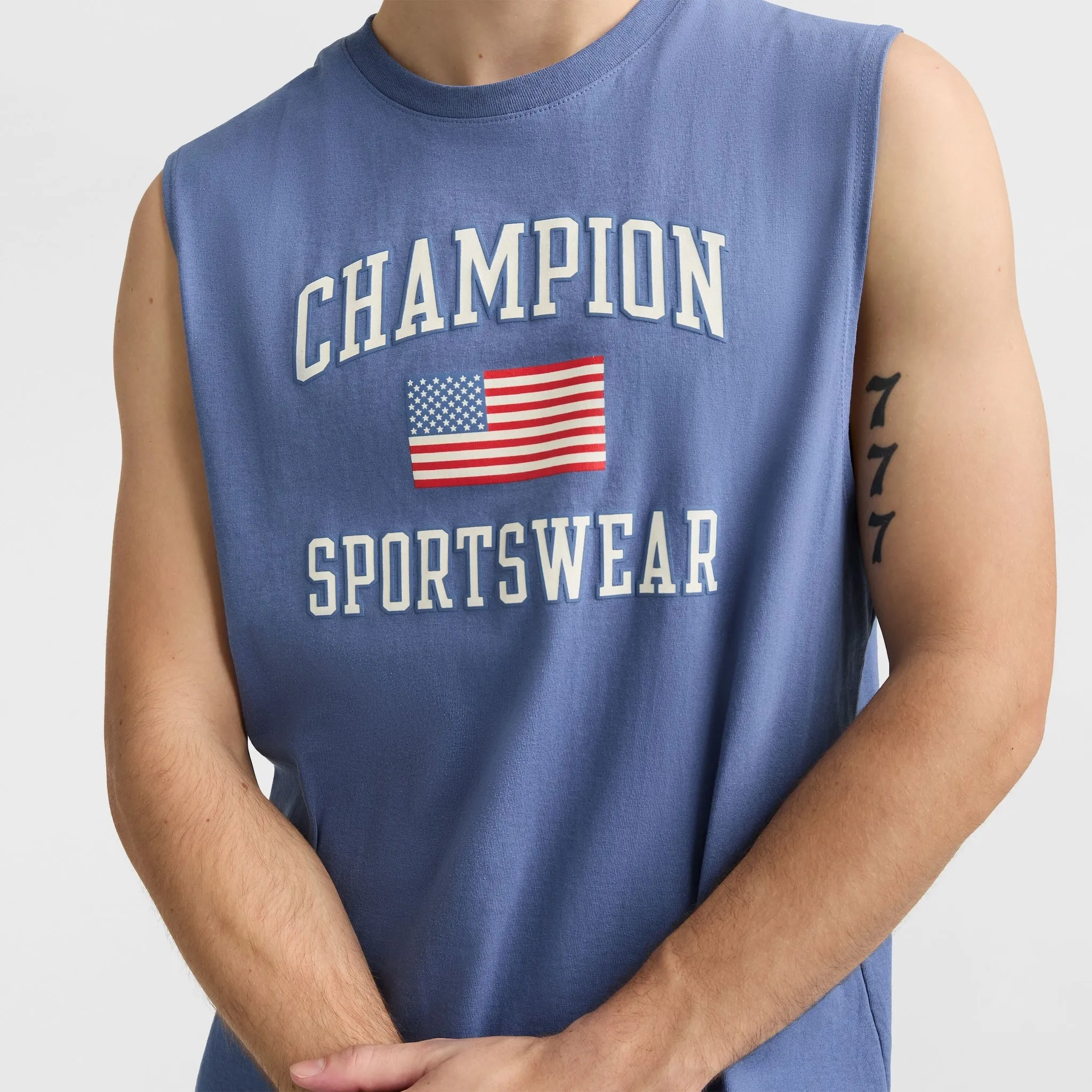 Classic Graphic Muscle Tank, USA Sportswear sold by Champion product image thumbnail 3