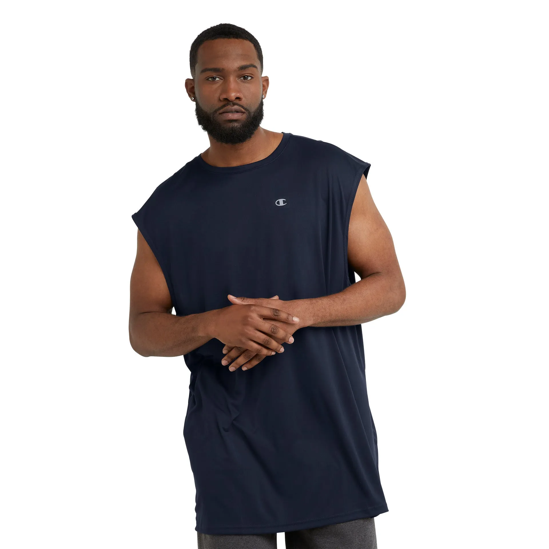Muscle Tank, Moisture Wicking, C Logo - Big & Tall sold by Champion