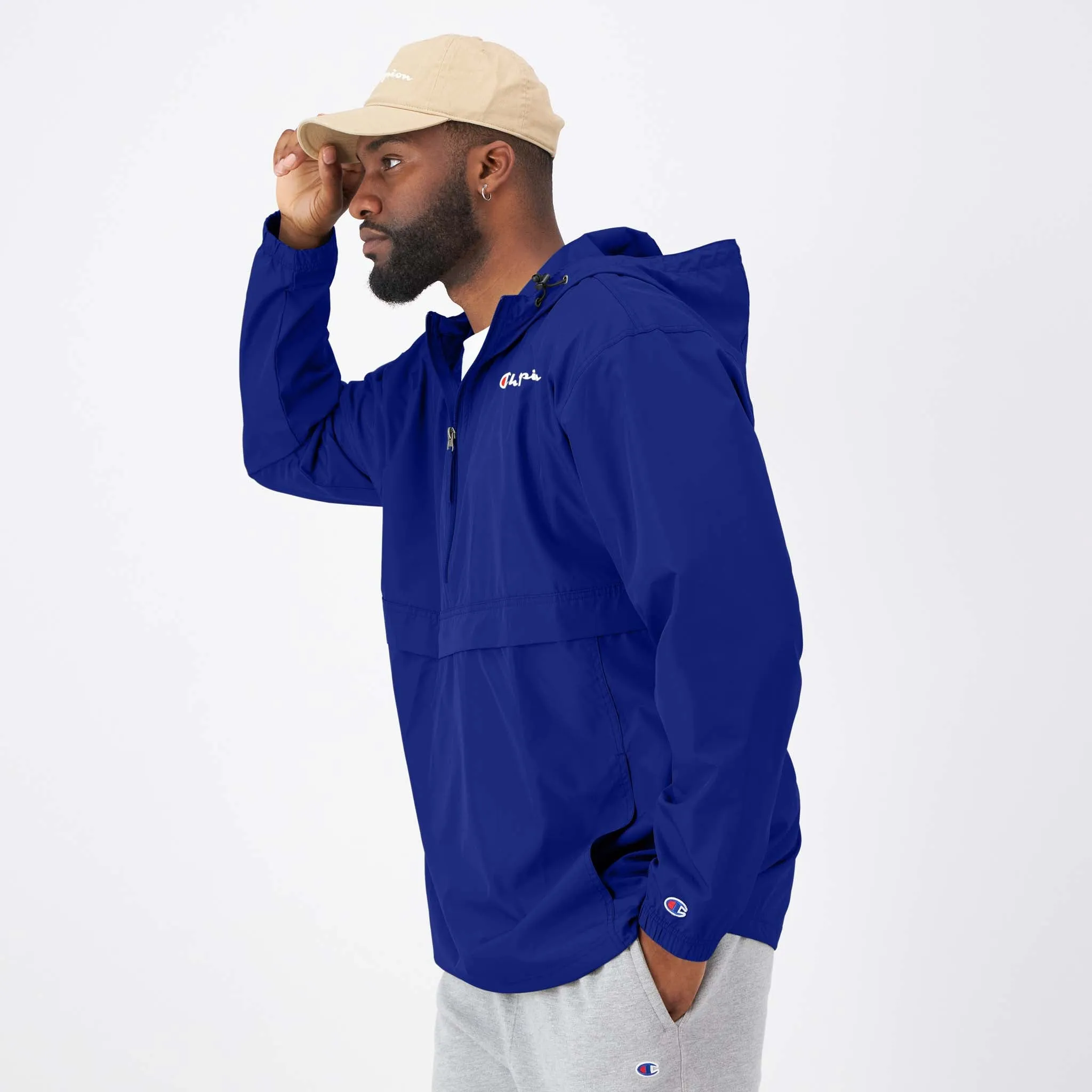 Stadium Packable Jacket, Script Logo - Big & Tall sold by Champion product image thumbnail 2