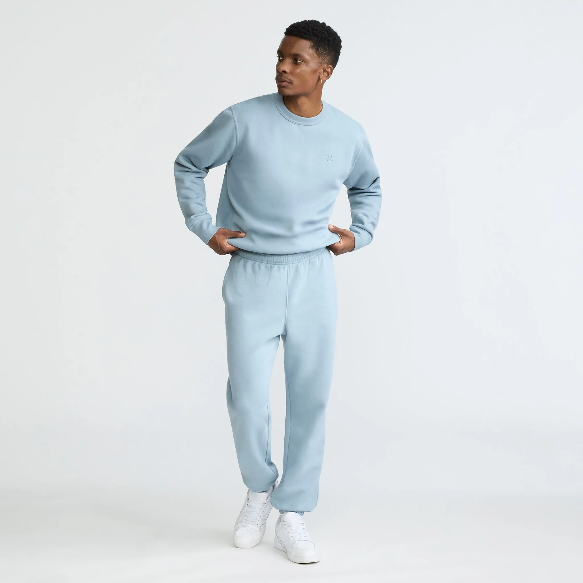 Powerblend Sweatpants, Relaxed Hem, C Logo sold by Champion product image thumbnail 4