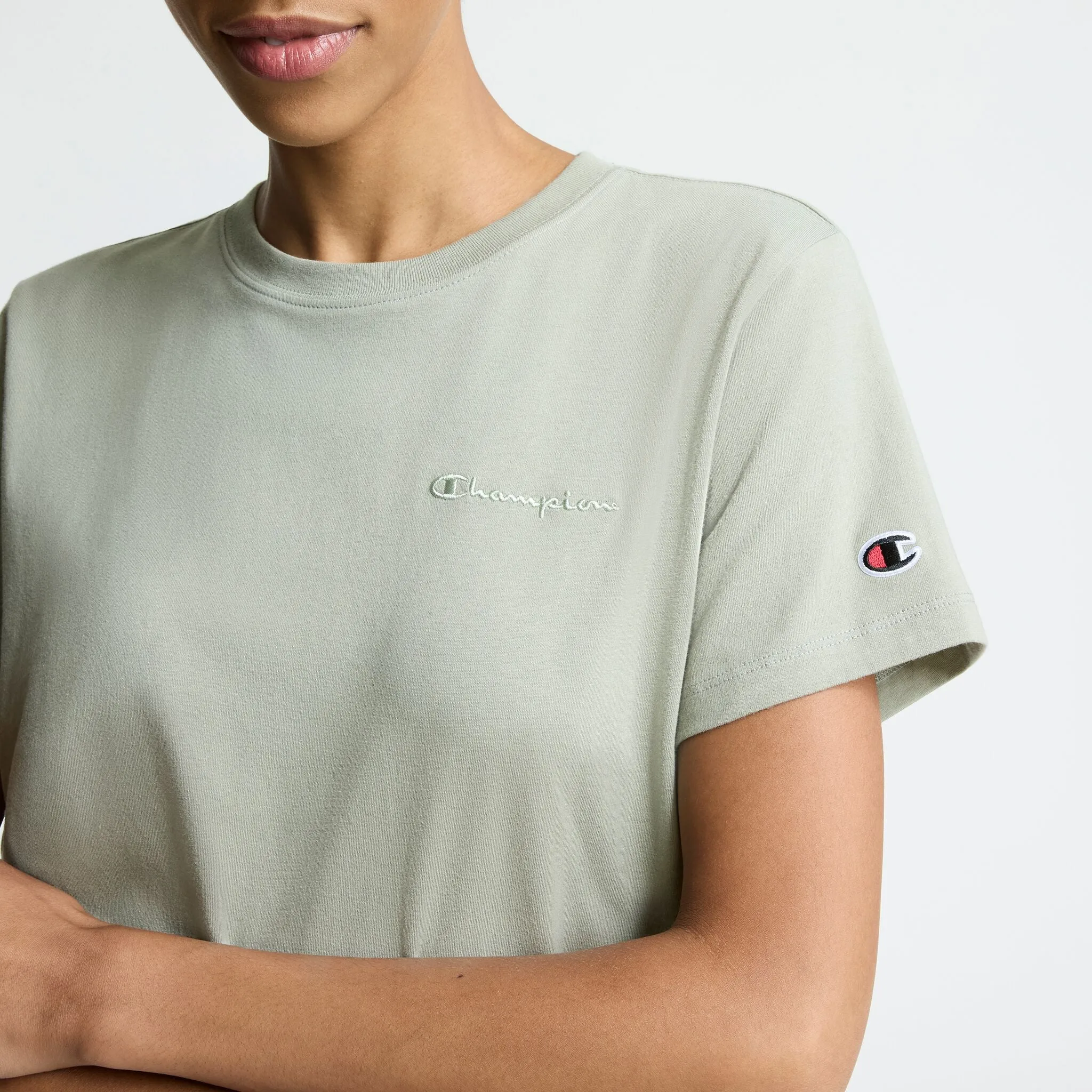 Classic T-Shirt, Tonal Left Chest Script sold by Champion product image thumbnail 2