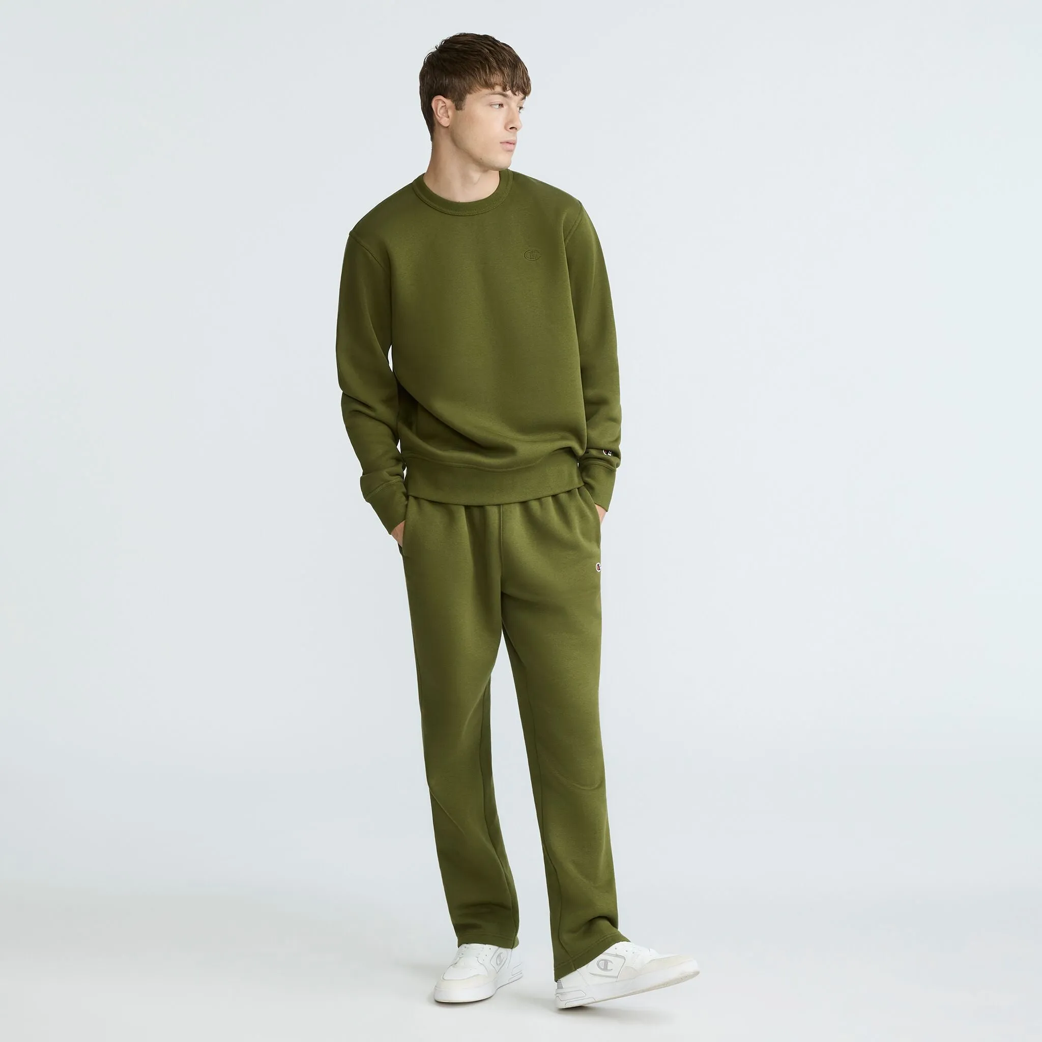 Powerblend Crewneck Sweatshirt, C Logo sold by Champion product image thumbnail 3