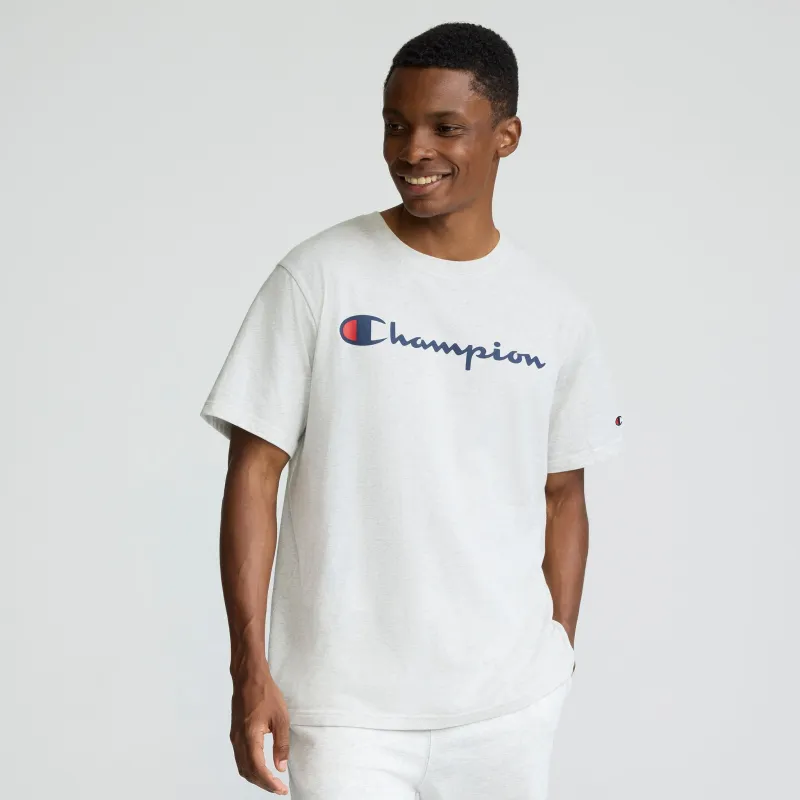 Classic Graphic T-Shirt, Script Logo sold by Champion