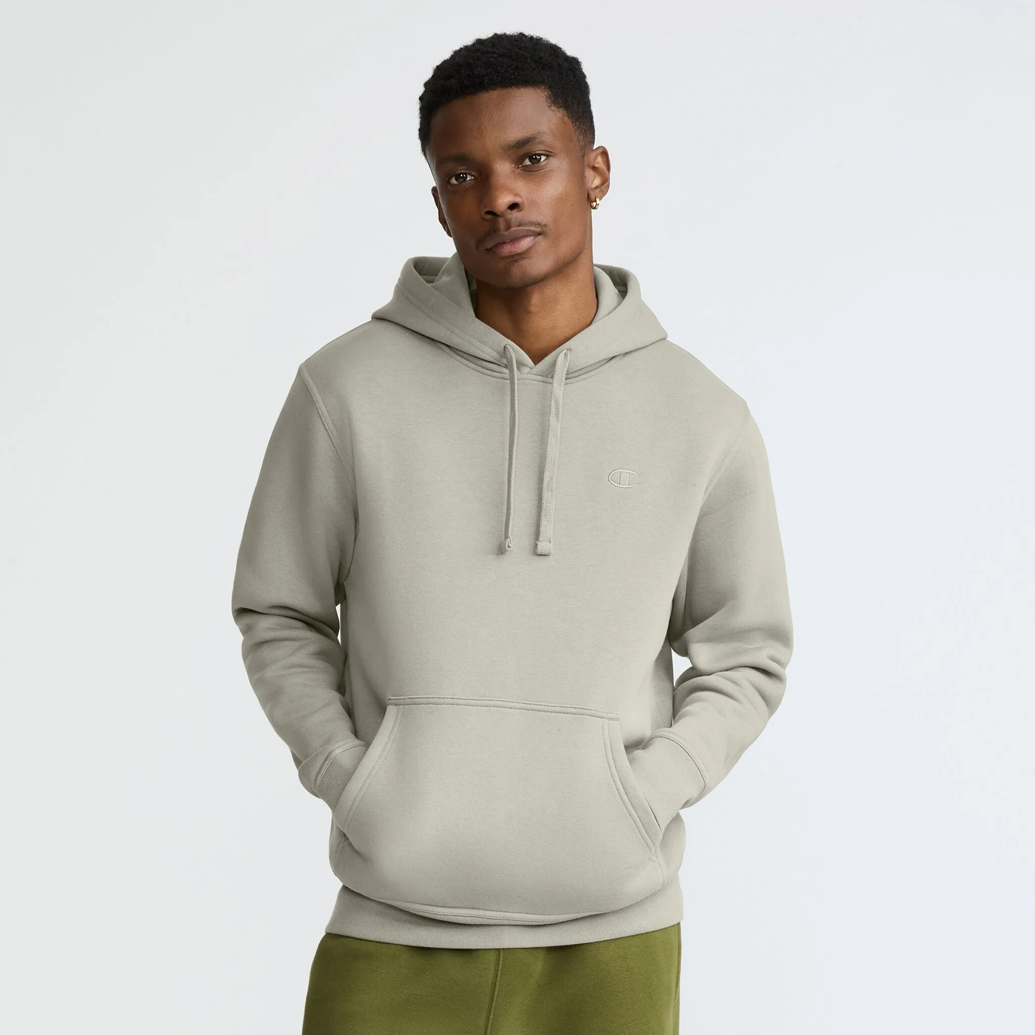 Powerblend Hoodie, C Logo sold by Champion