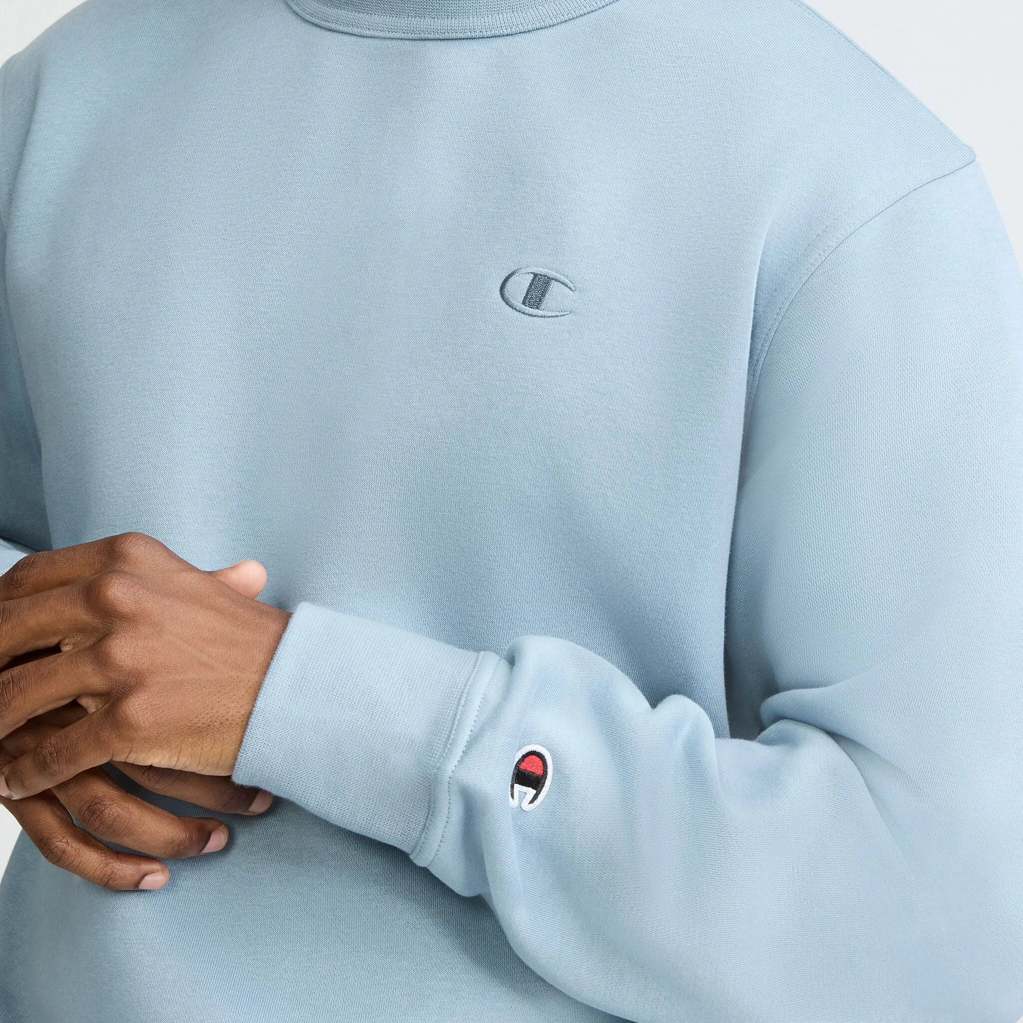 Powerblend Crewneck Sweatshirt, C Logo sold by Champion product image thumbnail 3