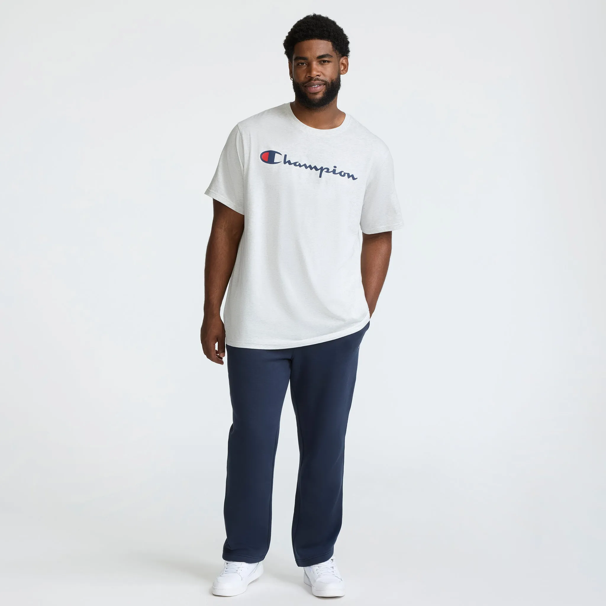 Classic Graphic T-Shirt, Script Logo - Big & Tall sold by Champion product image thumbnail 4