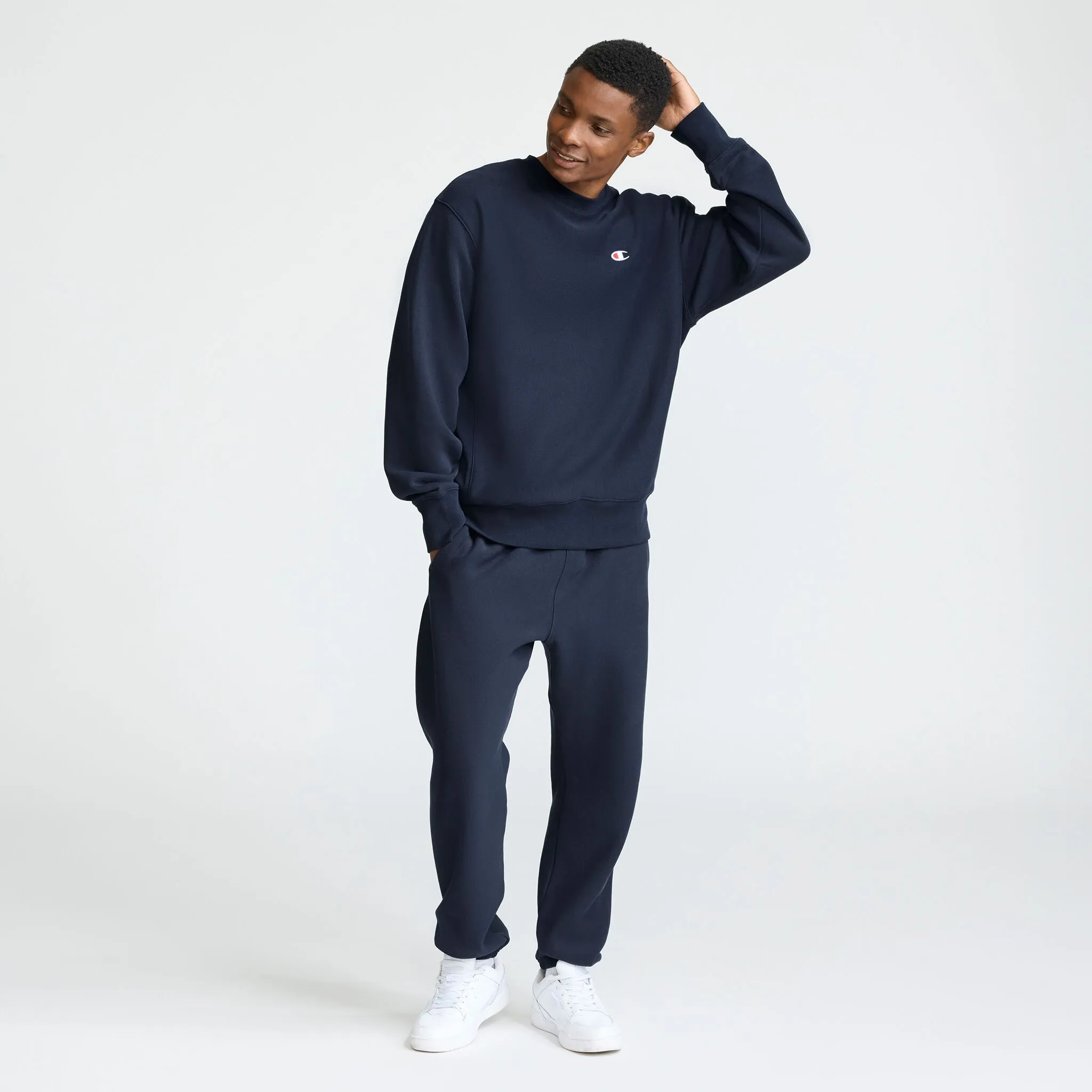 Reverse Weave Crewneck Sweatshirt, C Logo sold by Champion product image thumbnail 5