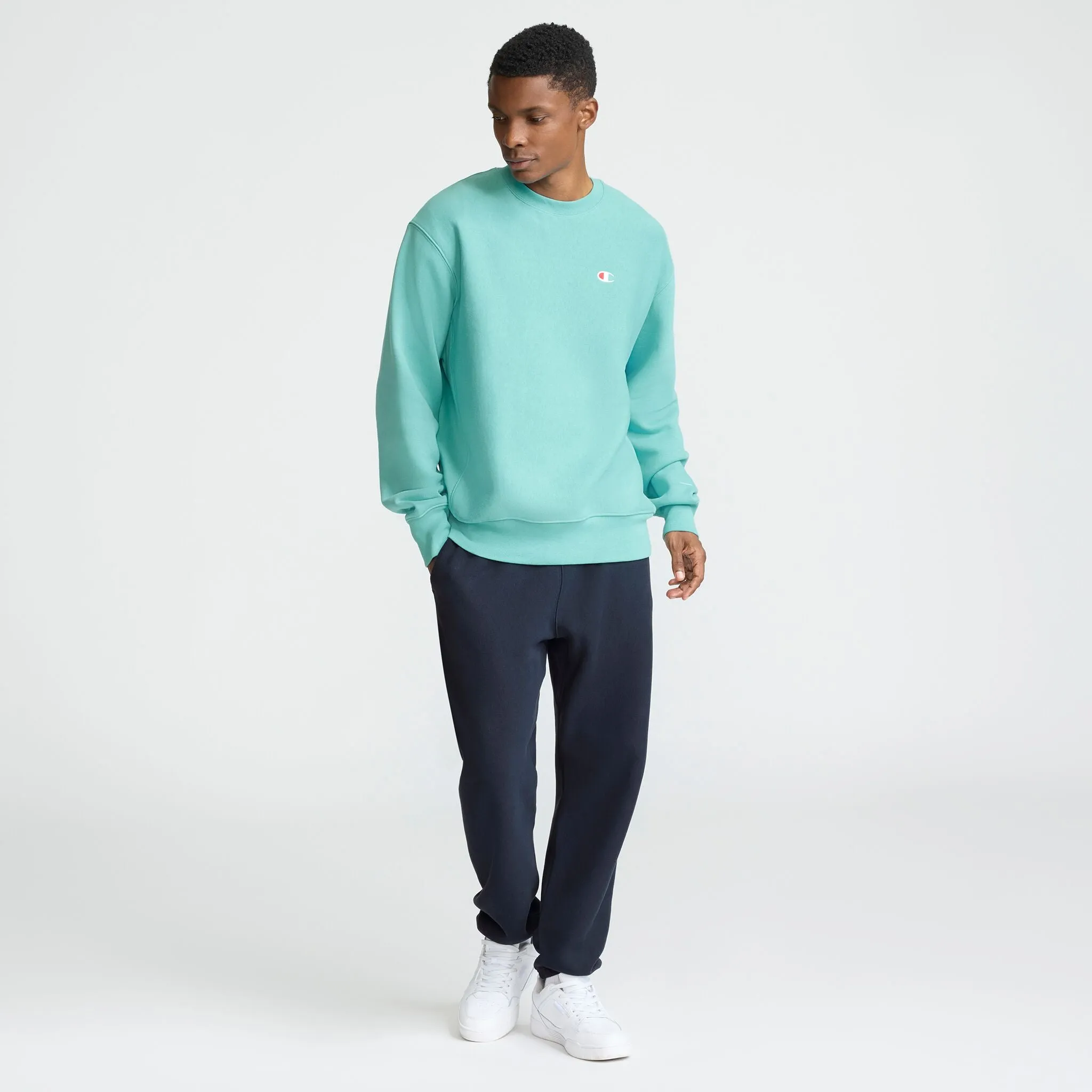 Reverse Weave Crewneck Sweatshirt, C Logo sold by Champion product image thumbnail 5