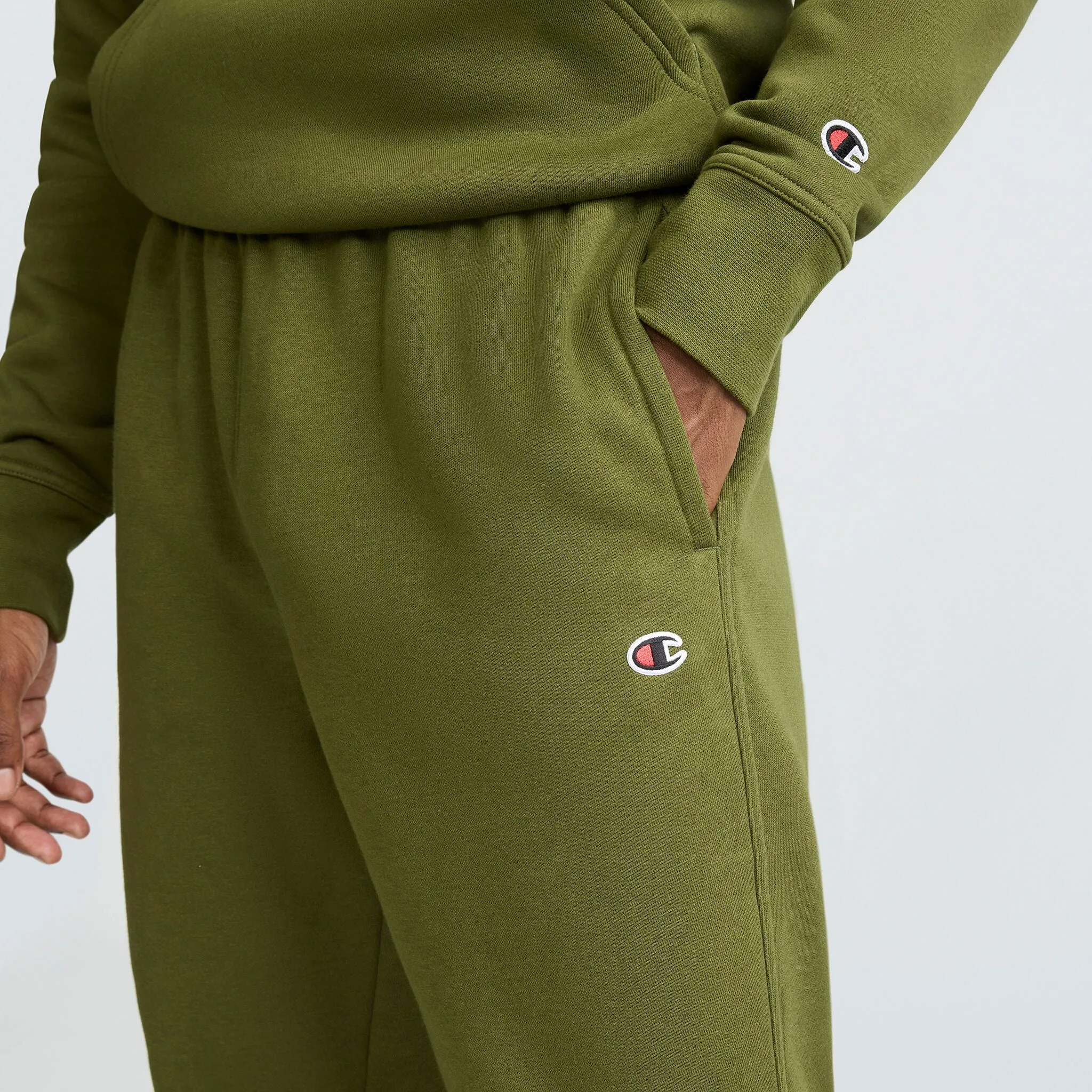 Powerblend Sweatpants, Open Hem, C Logo sold by Champion product image thumbnail 3