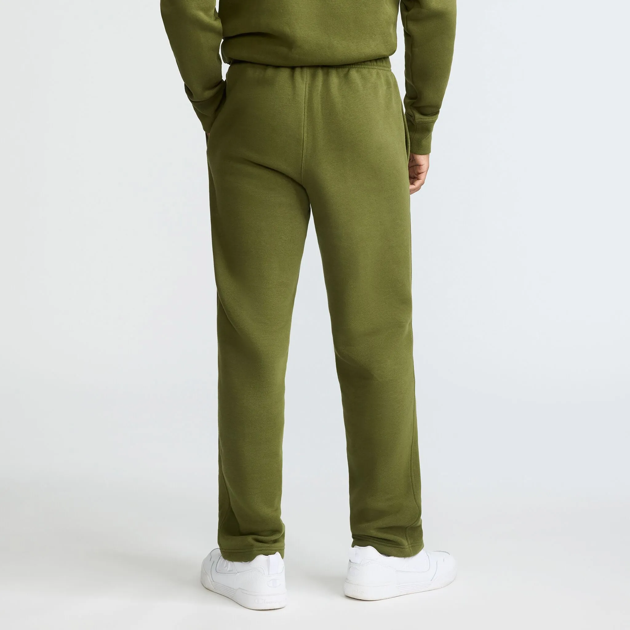 Powerblend Sweatpants, Open Hem, C Logo sold by Champion