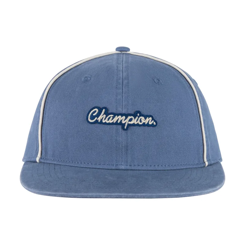 Alt Script Flat Brim Adjustable Hat made by Champion
