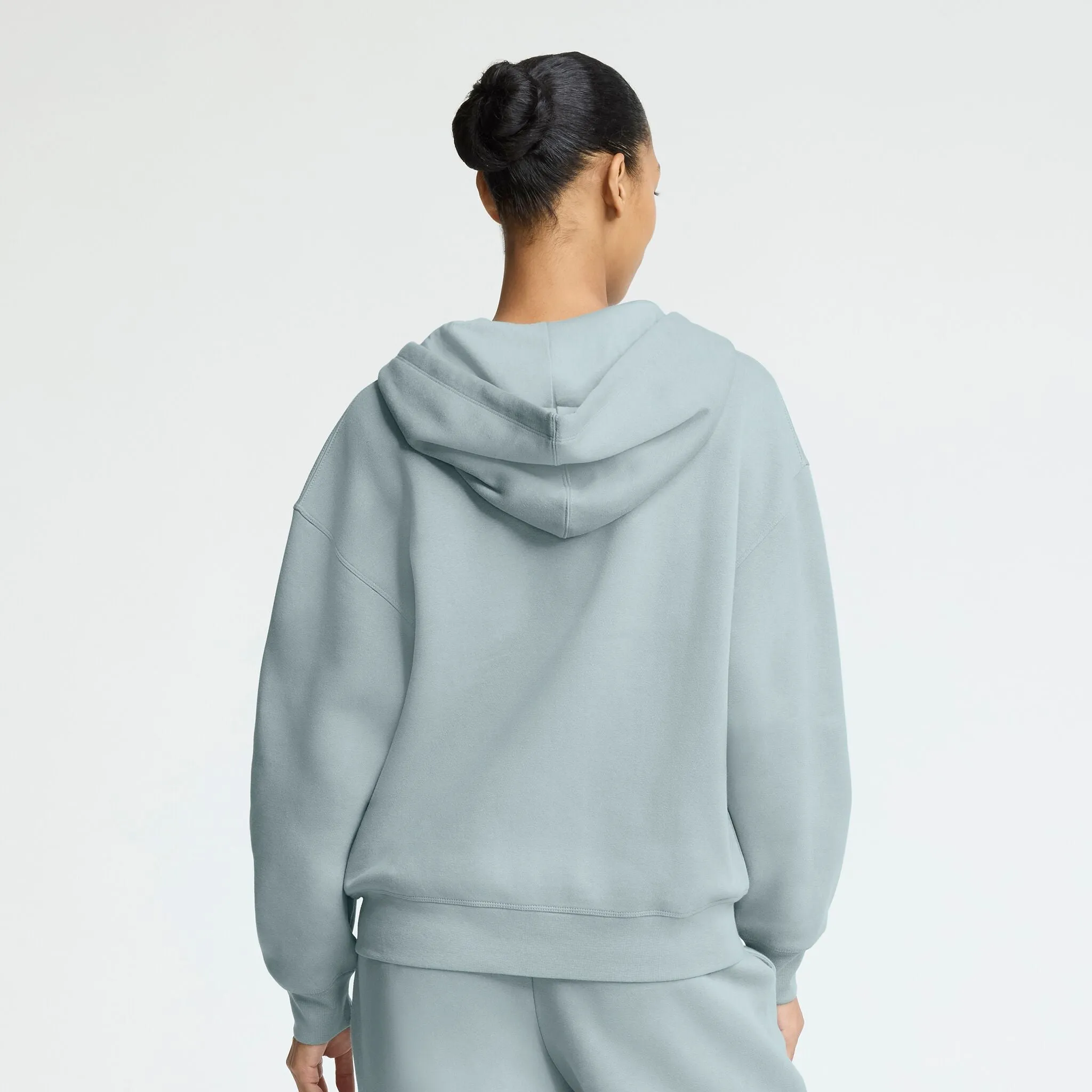 Powerblend Zip-Up Hoodie, C Logo sold by Champion