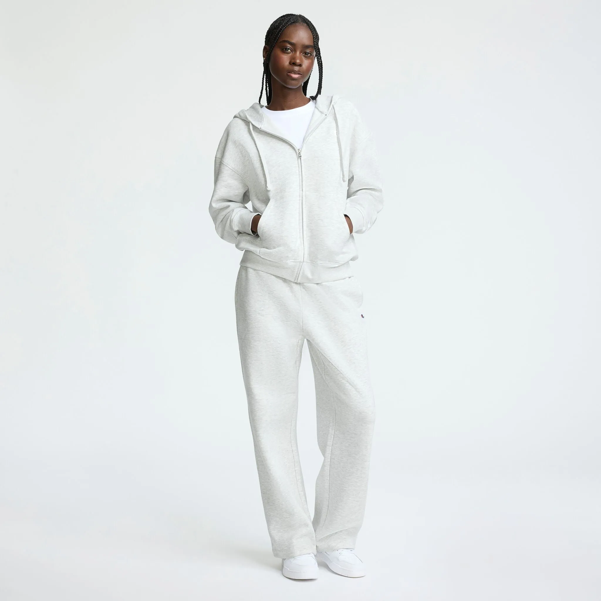 Powerblend Zip-Up Hoodie, C Logo sold by Champion product image thumbnail 4