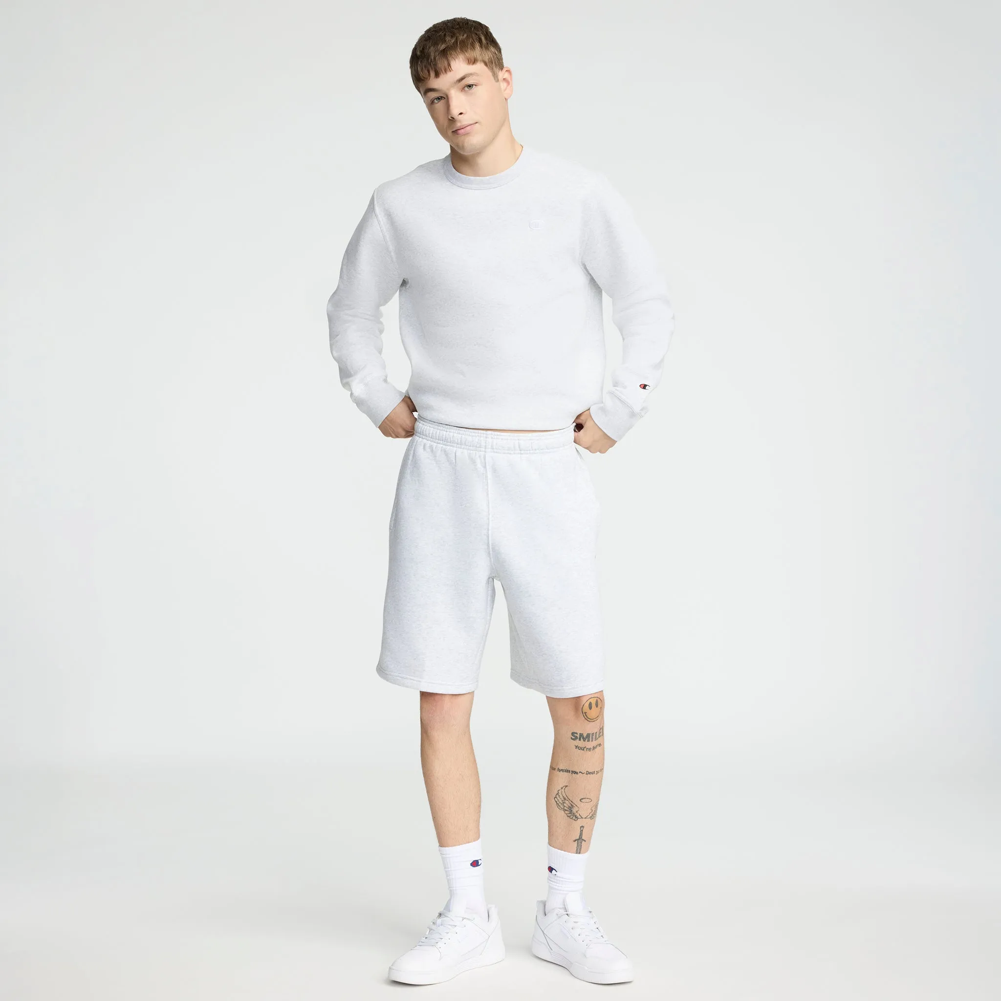 10" Powerblend Fleece Short sold by Champion product image thumbnail 4