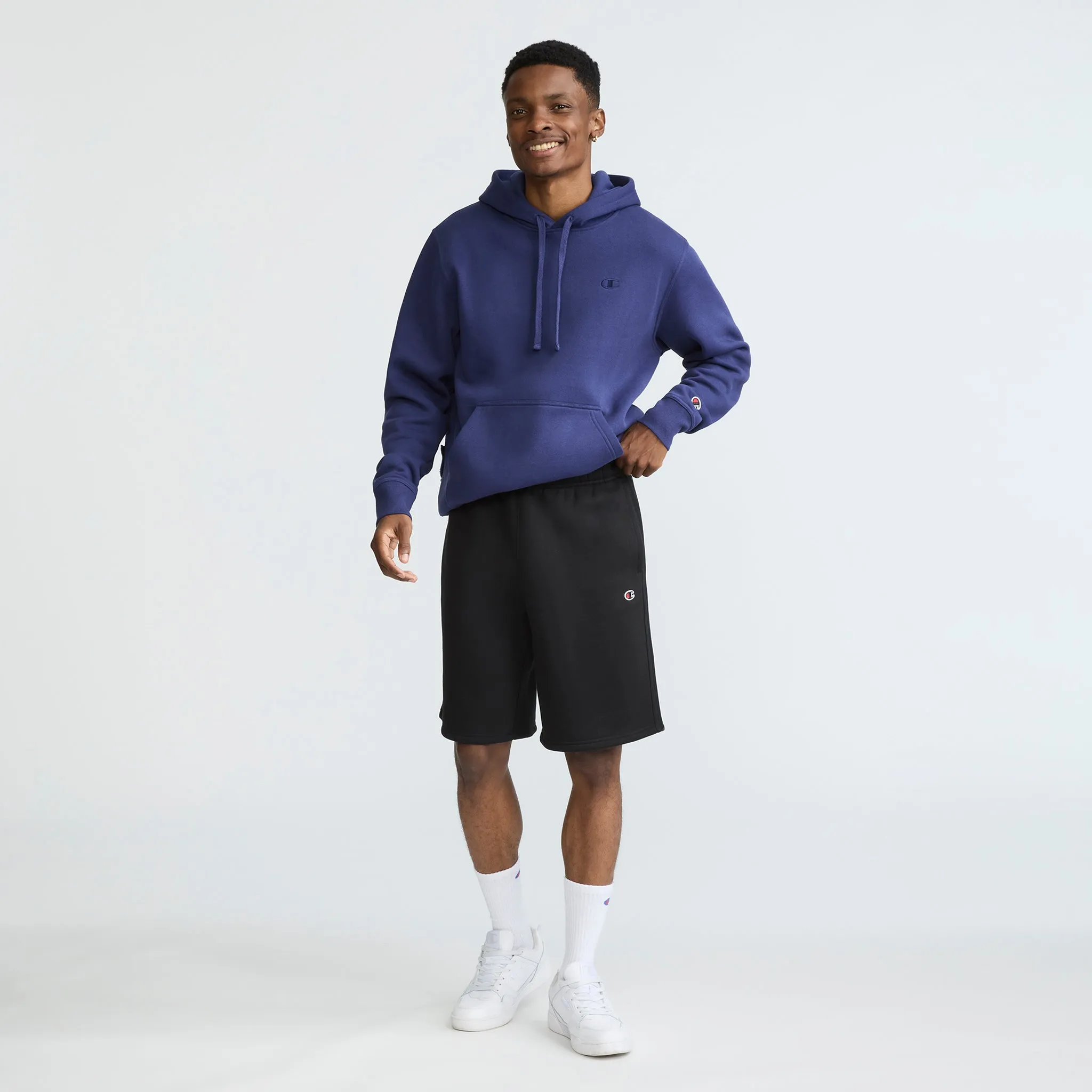 10" Powerblend Fleece Short sold by Champion product image thumbnail 4